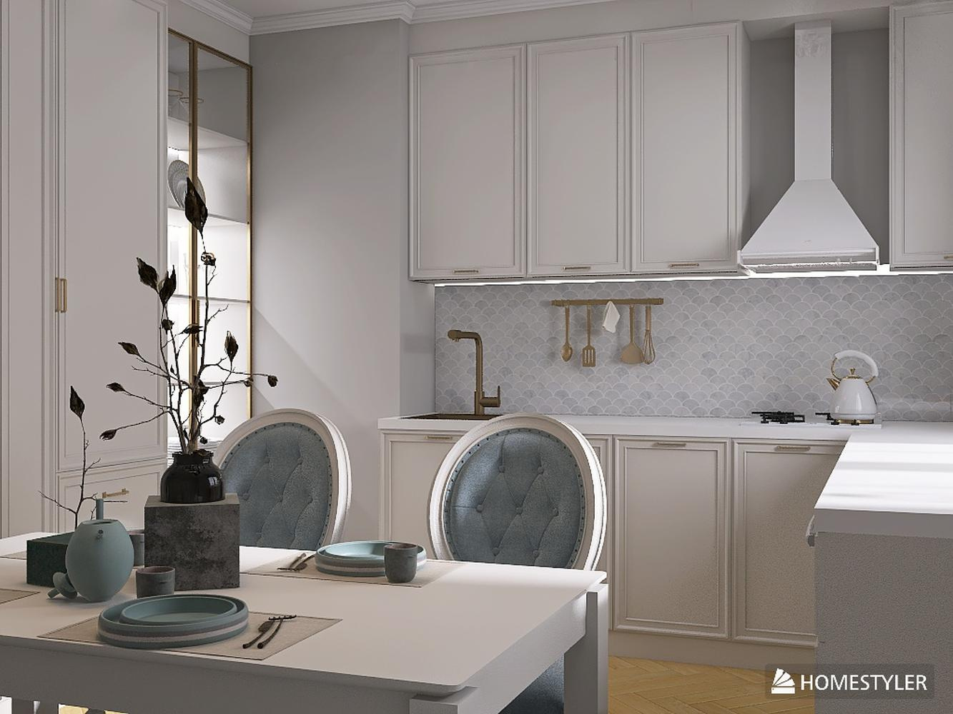 Квартира в классическом стиле