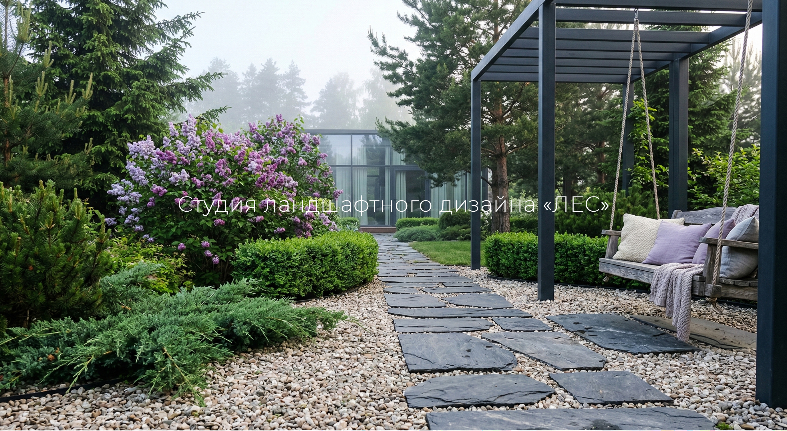 Обложка проекта: "Сад тишины и света"