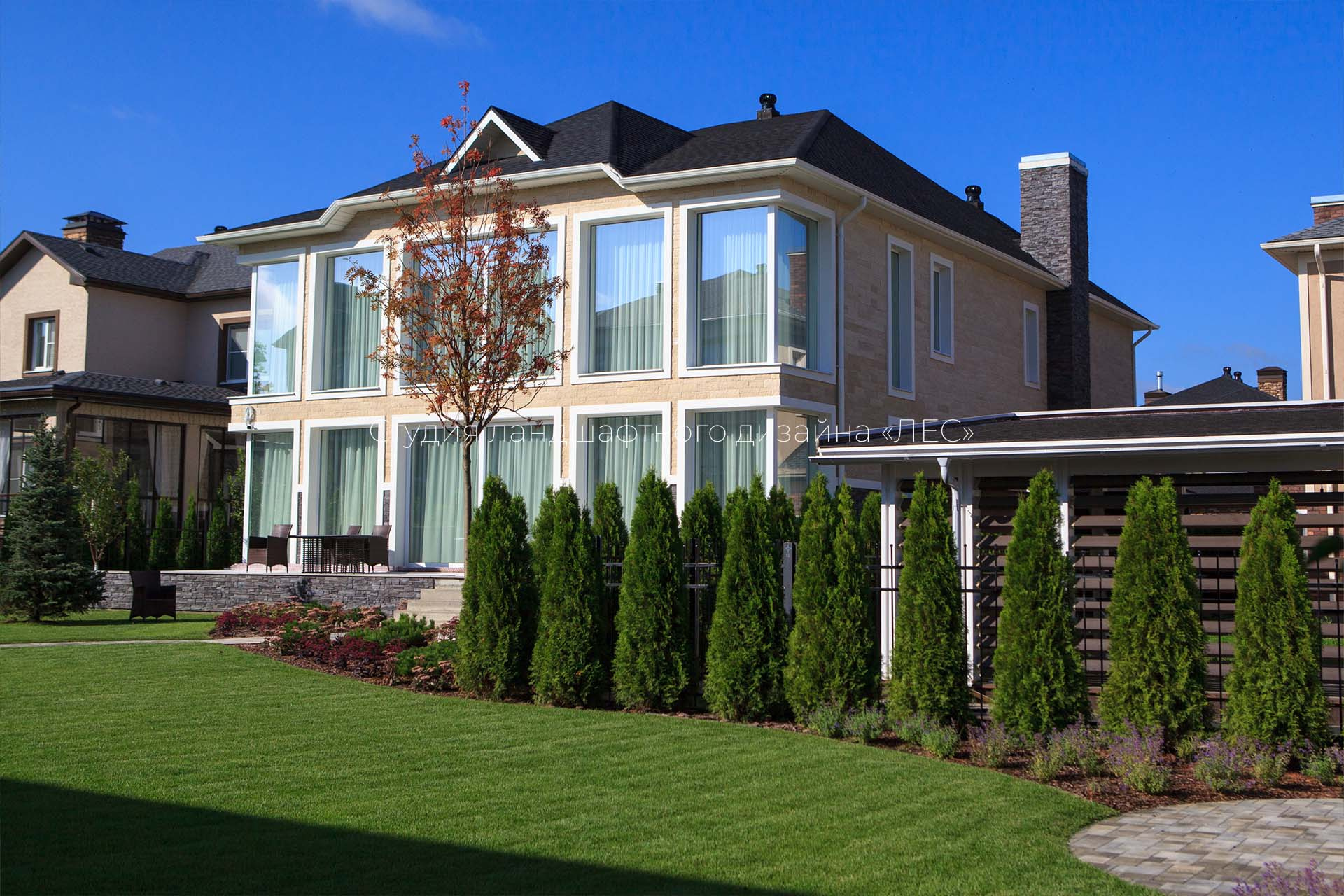 Обложка проекта: “Аллея света”