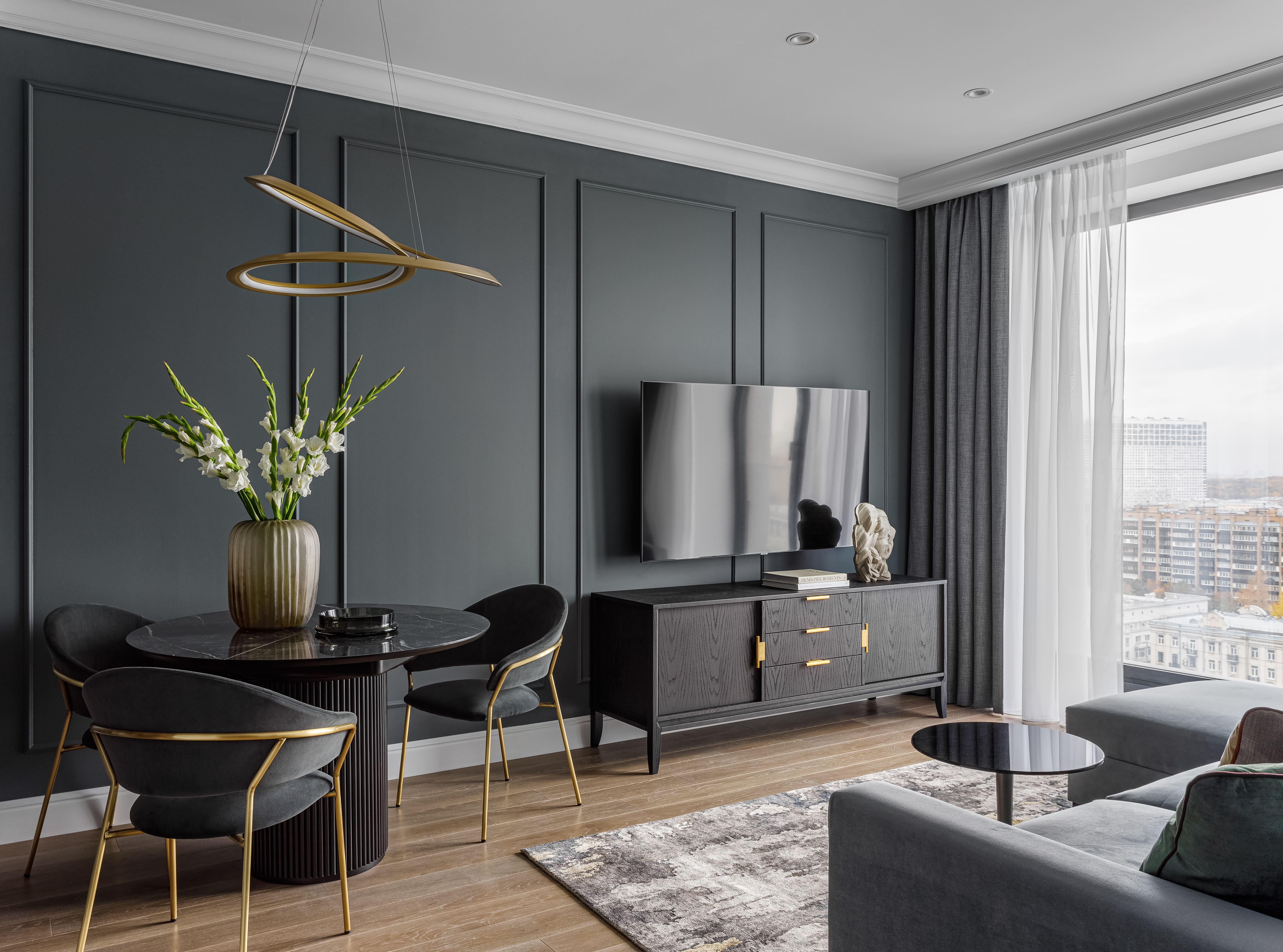 Квартира "5 оттенков серого"