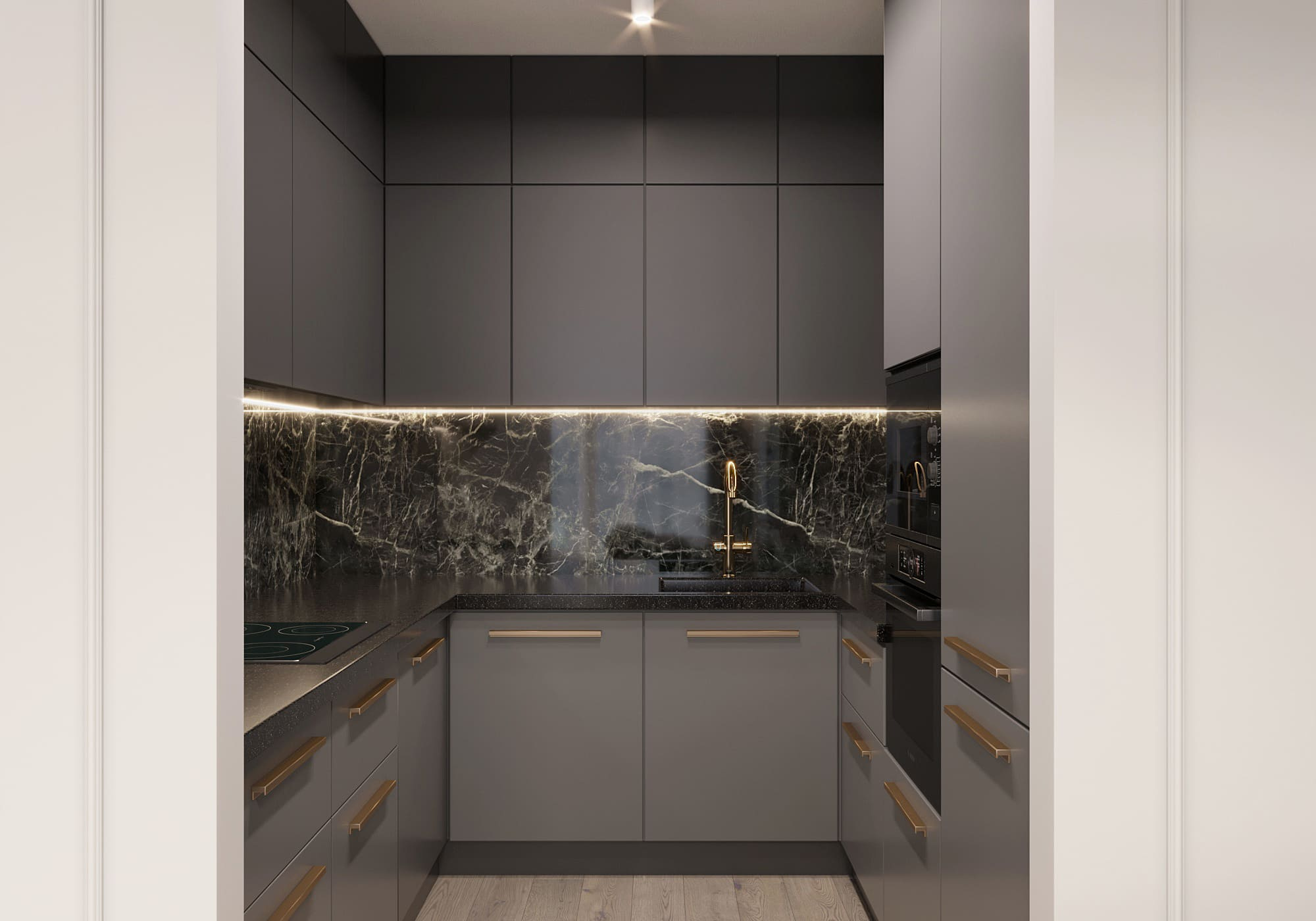 Квартира "5 оттенков серого"