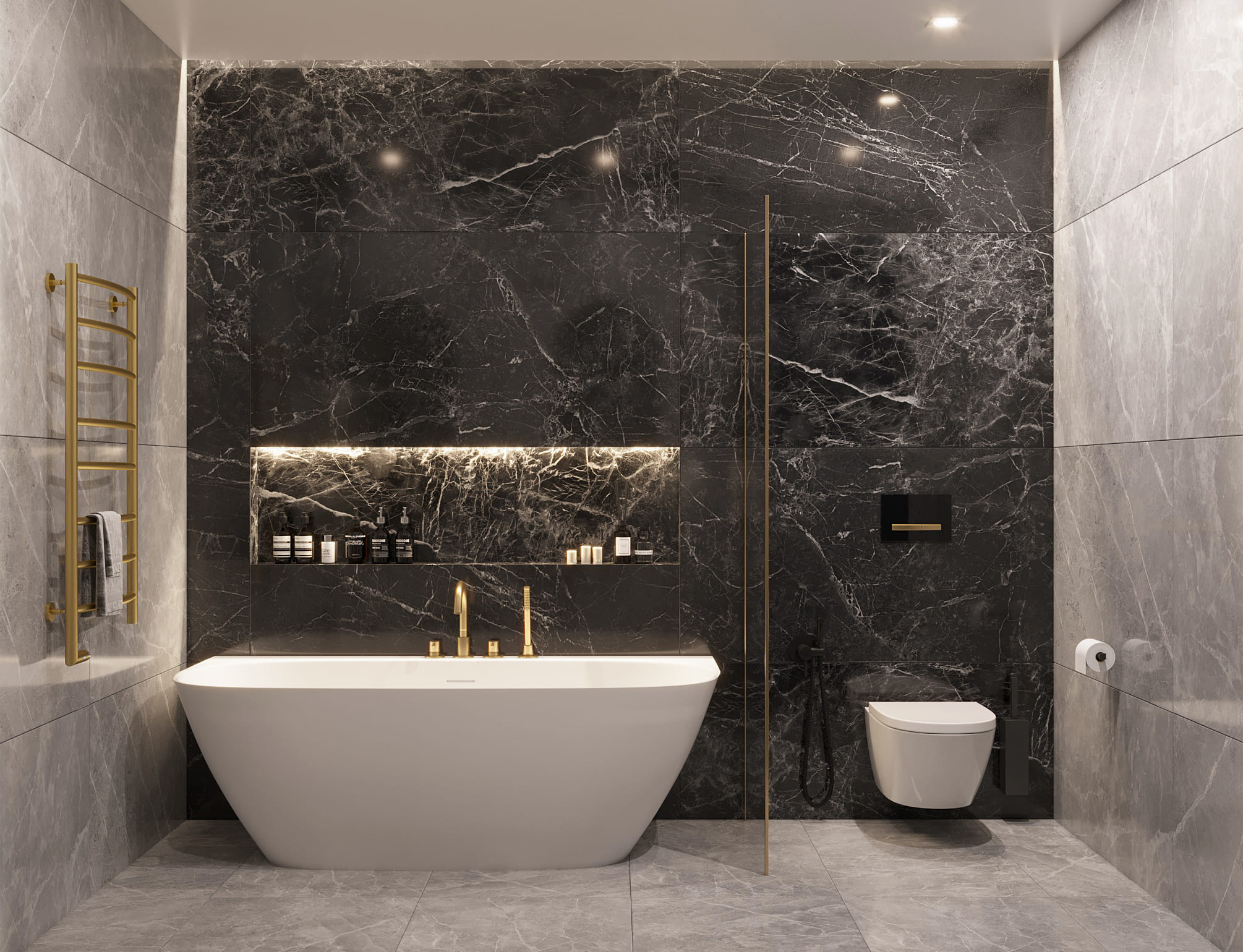 Квартира "5 оттенков серого"