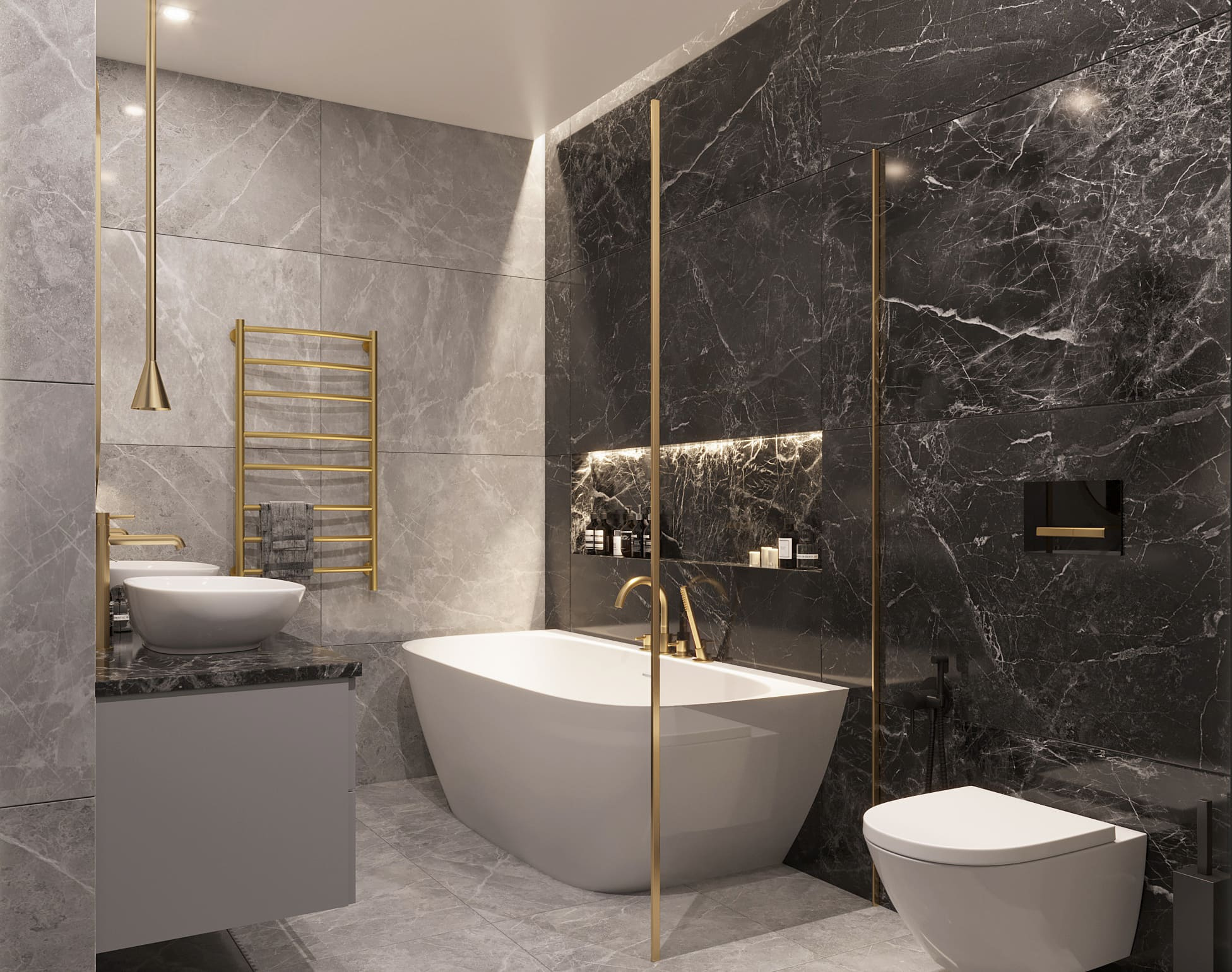 Квартира "5 оттенков серого"