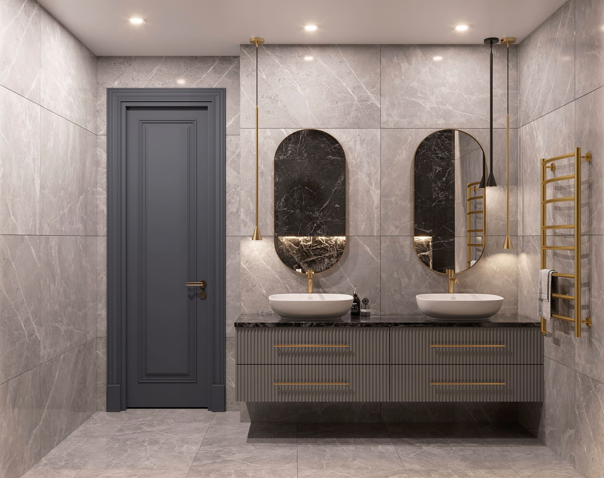 Квартира "5 оттенков серого"