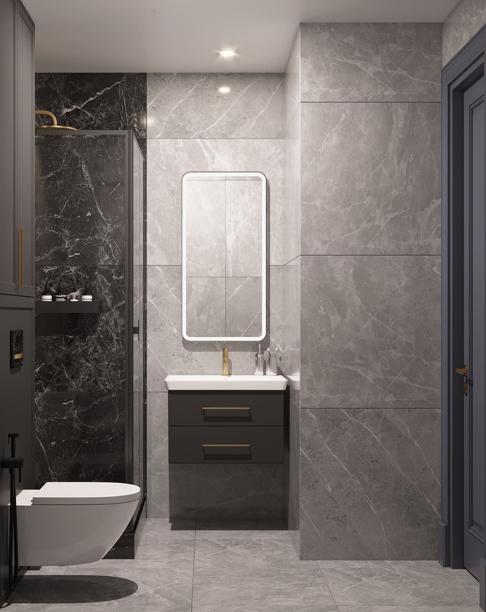 Квартира "5 оттенков серого"