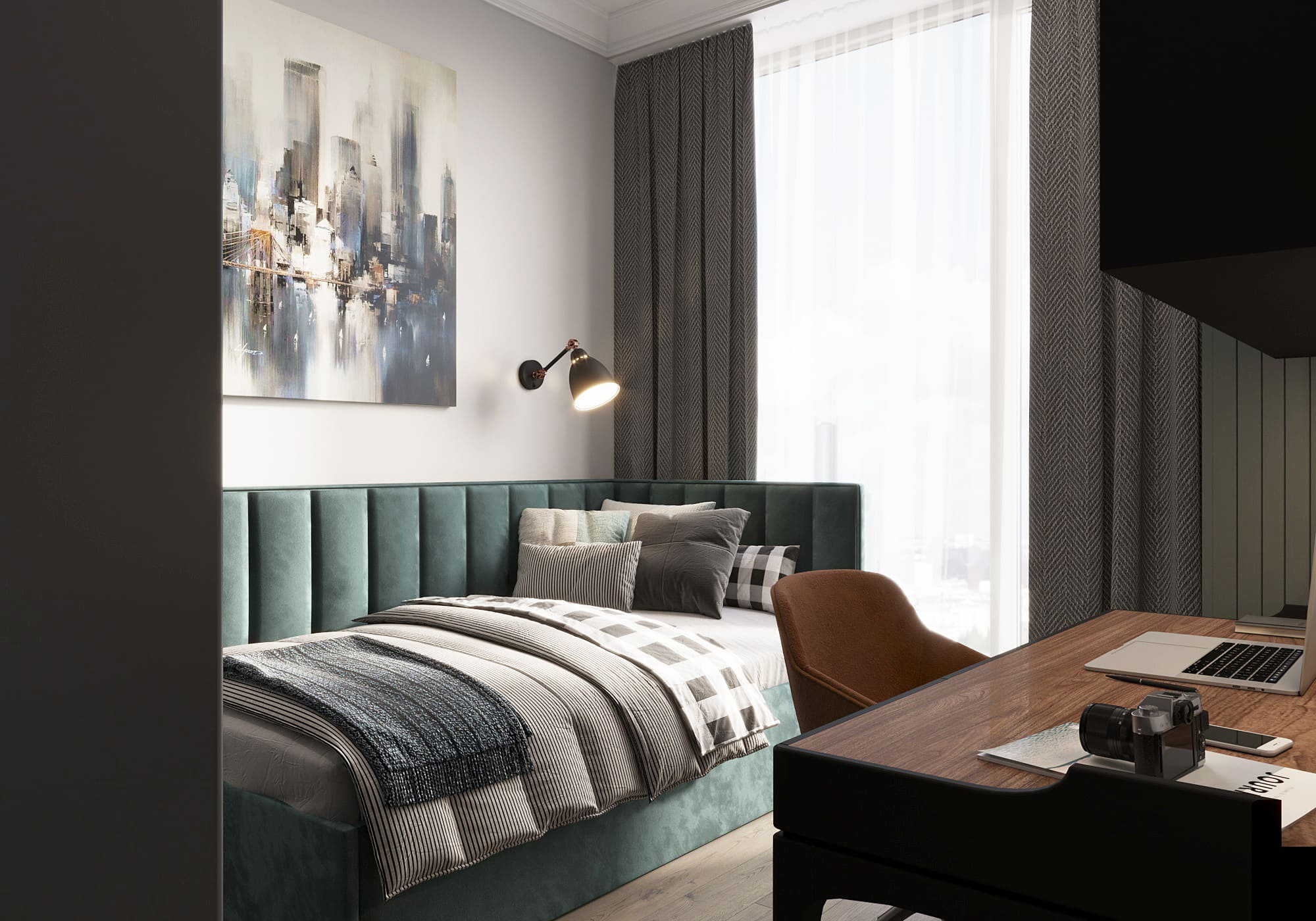 Квартира "5 оттенков серого"