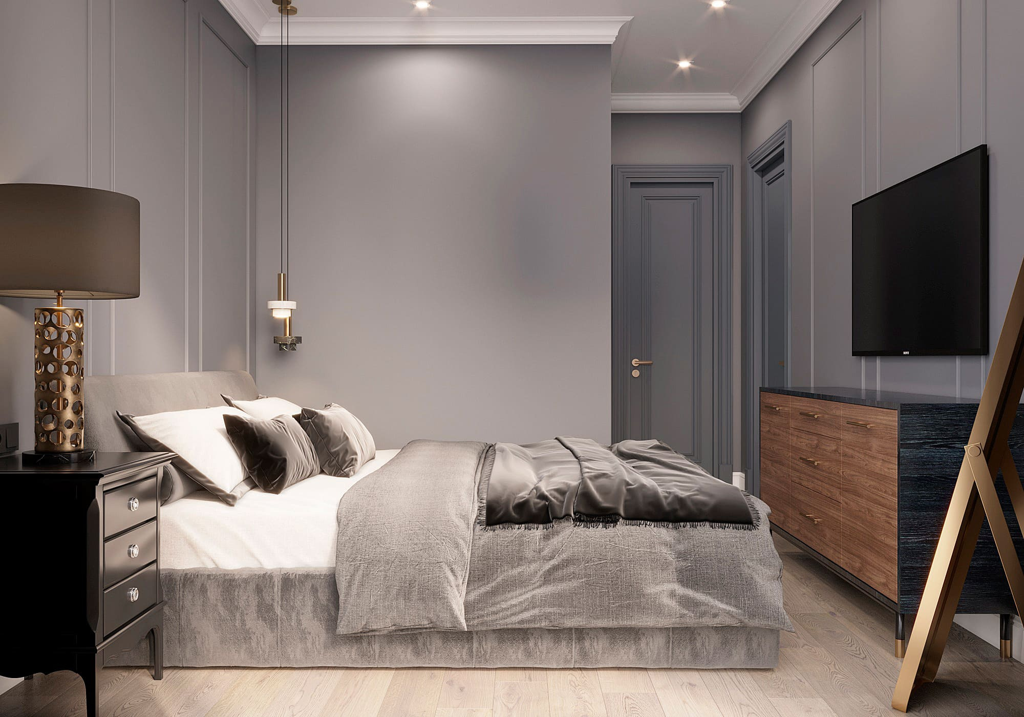 Квартира "5 оттенков серого"