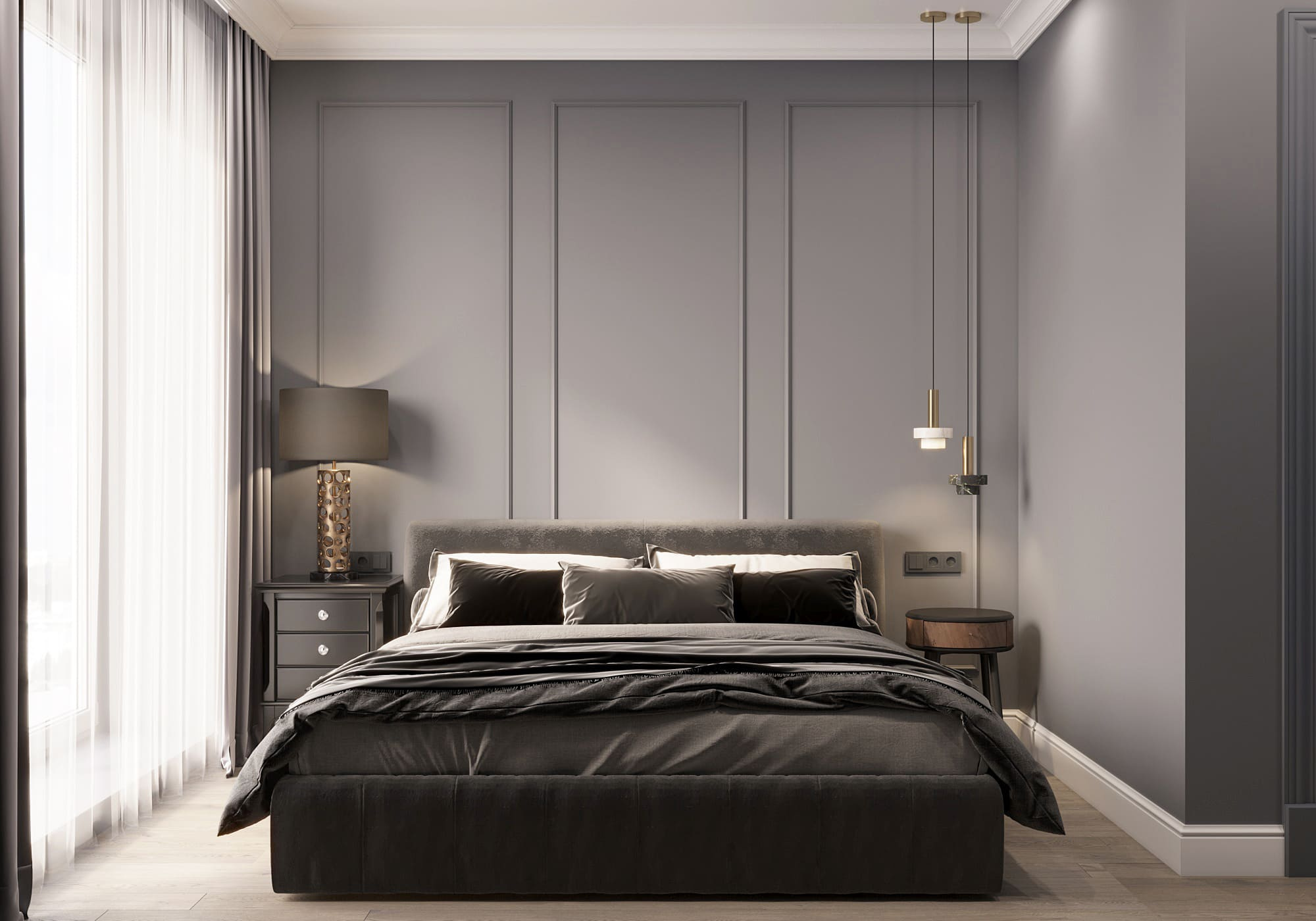 Квартира "5 оттенков серого"