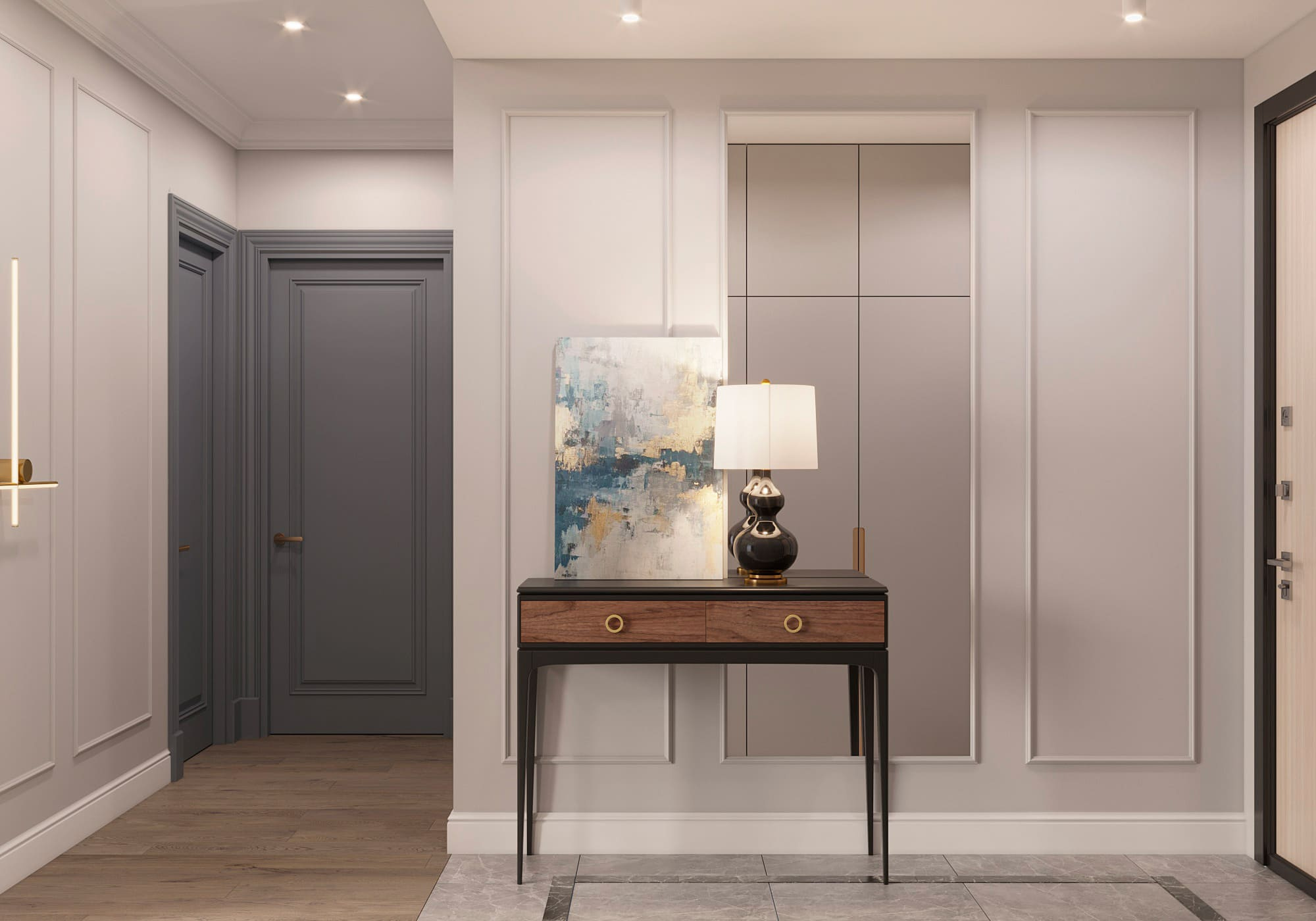 Квартира "5 оттенков серого"