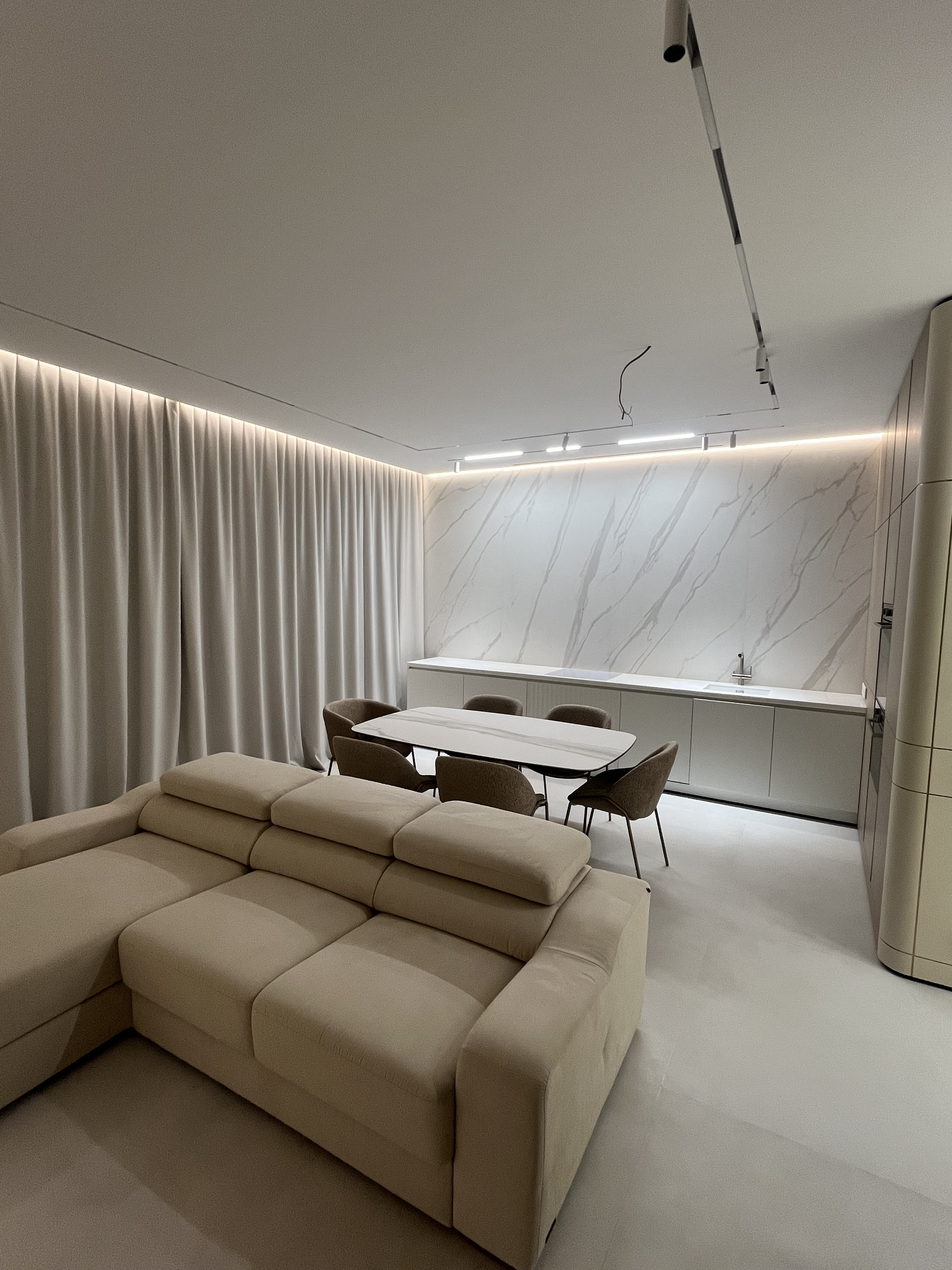 Ремонт под ключ, квартира ЖК ЗилАрт, 85 кв.м.