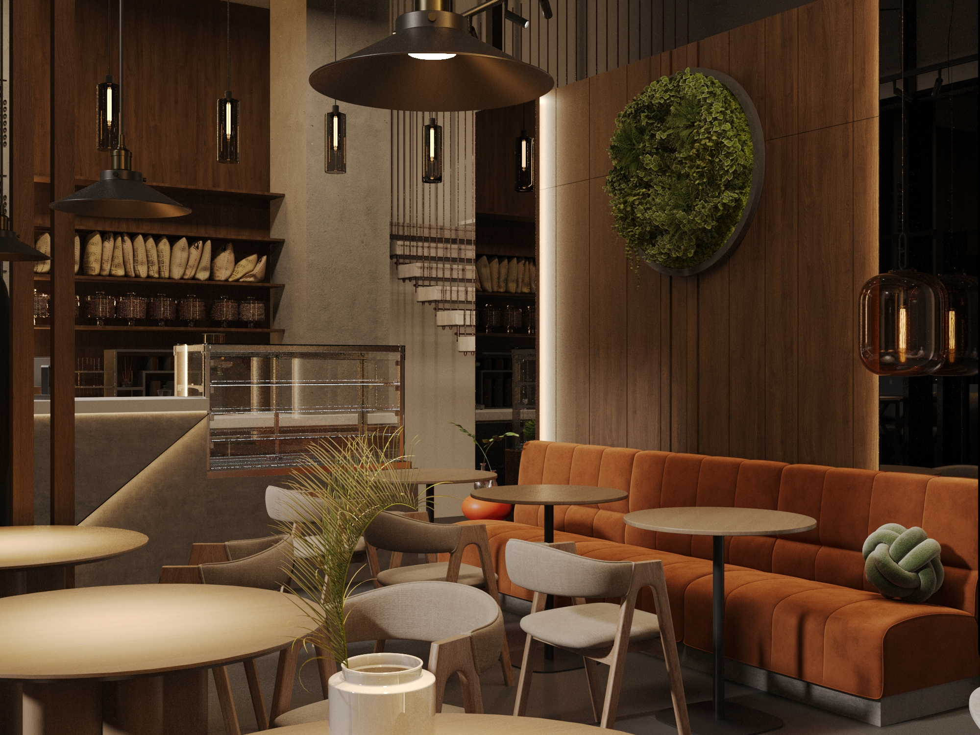 Кафе 30 квадратных метров, концепция инстаграмное кафе