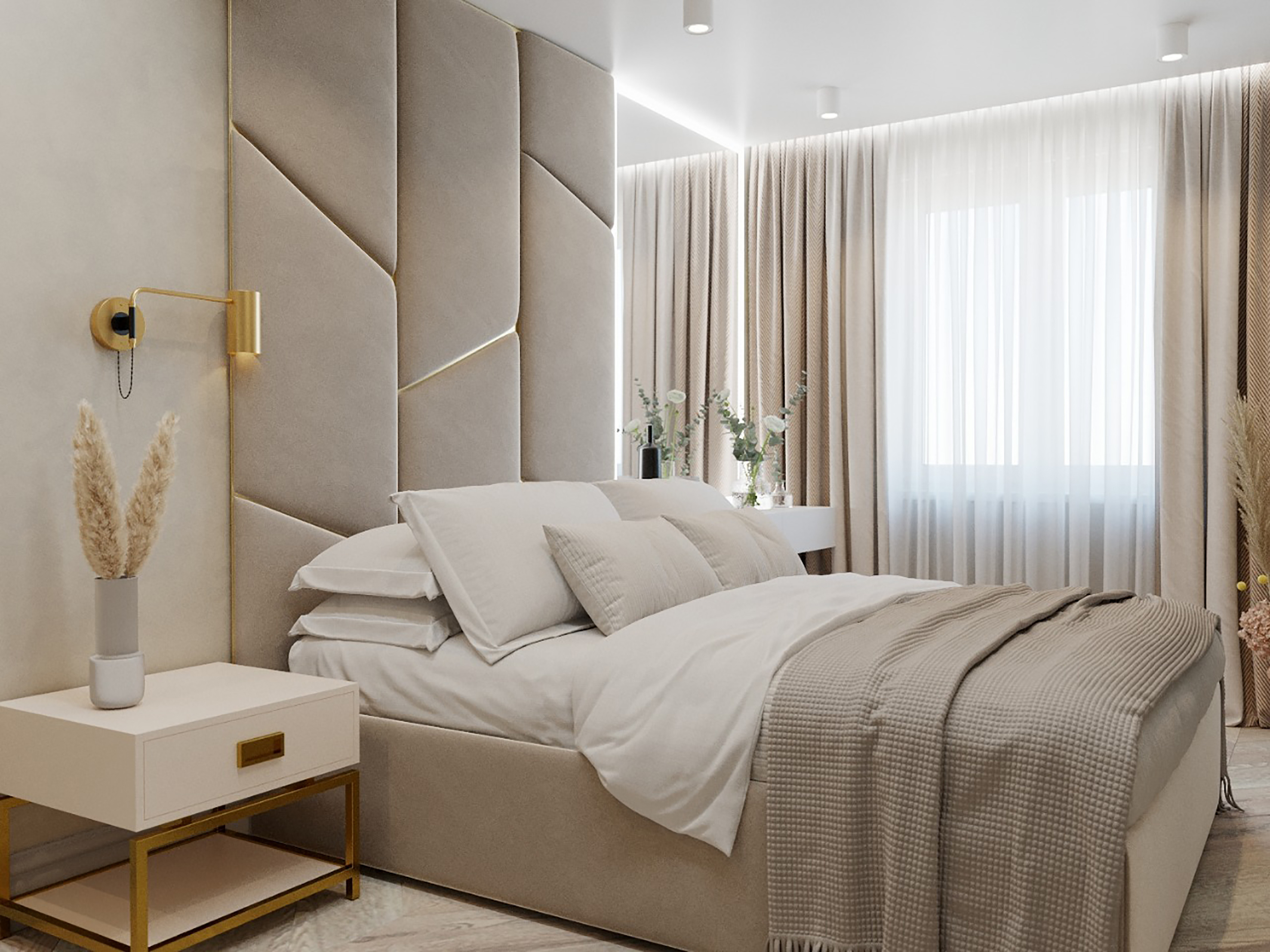 Обложка проекта: Монохромный интерьер