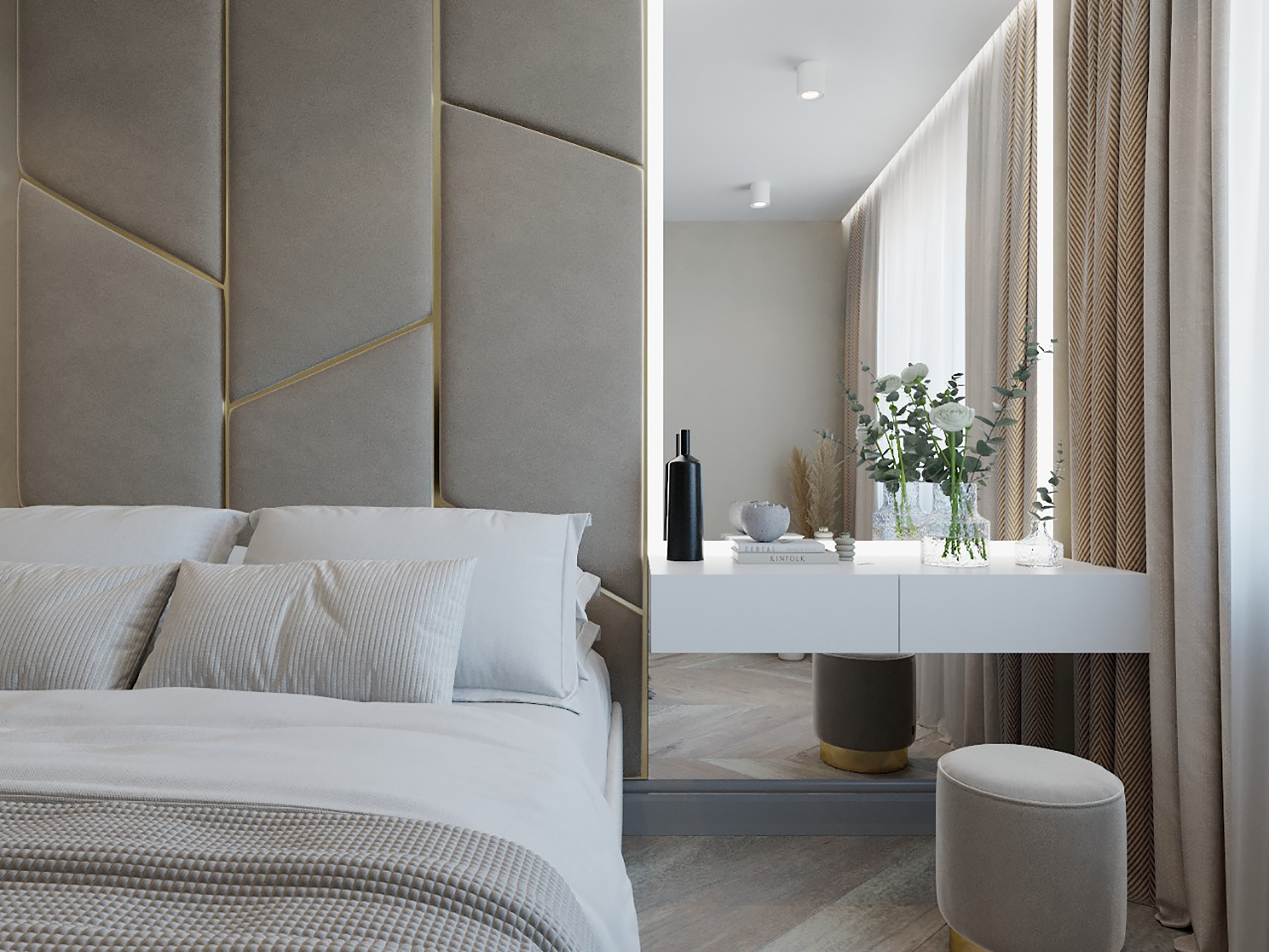 Монохромный интерьер