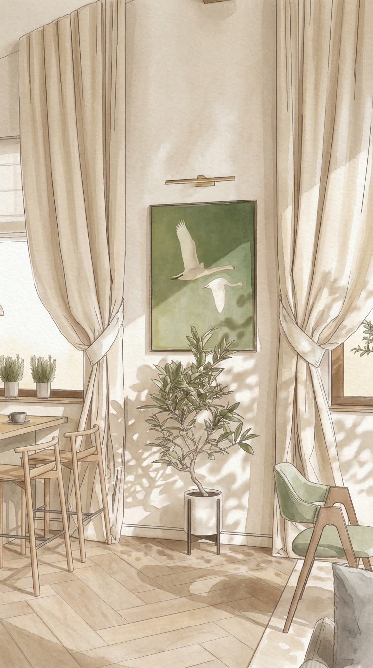 Уютный и светлый дом для жизни молодой семьи