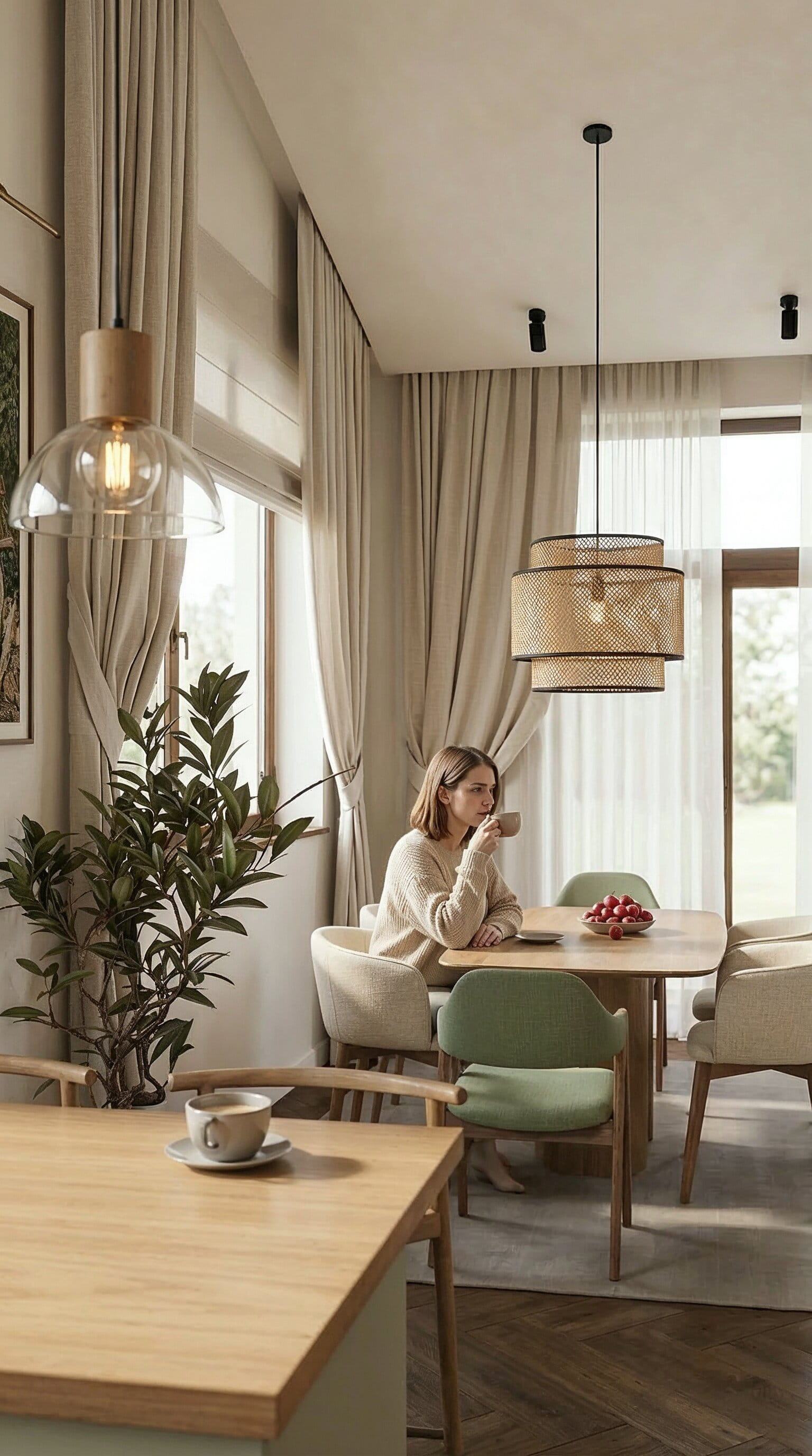 Уютный и светлый дом для жизни молодой семьи