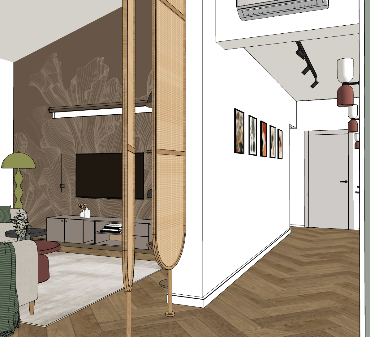 Уютный и светлый дом для жизни молодой семьи