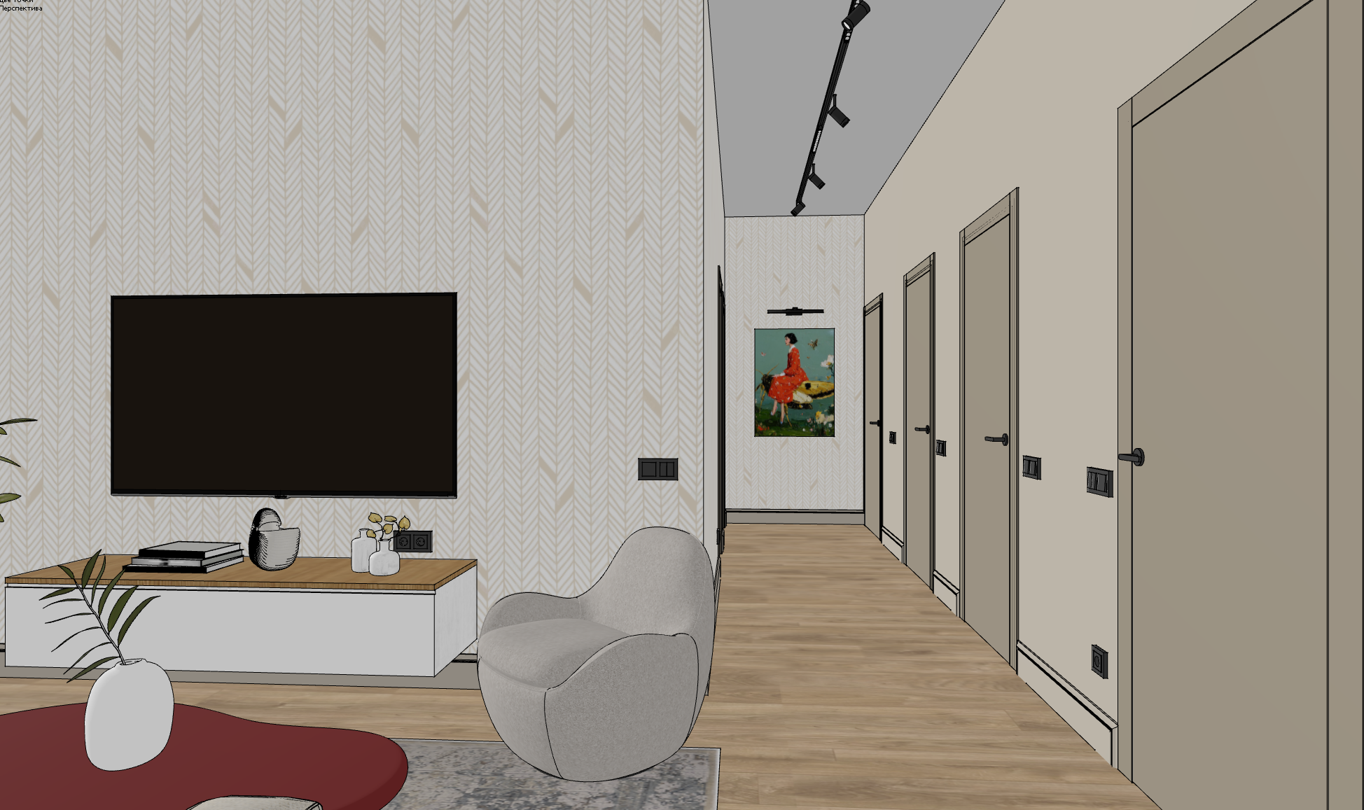 Дом с яркими акцентами