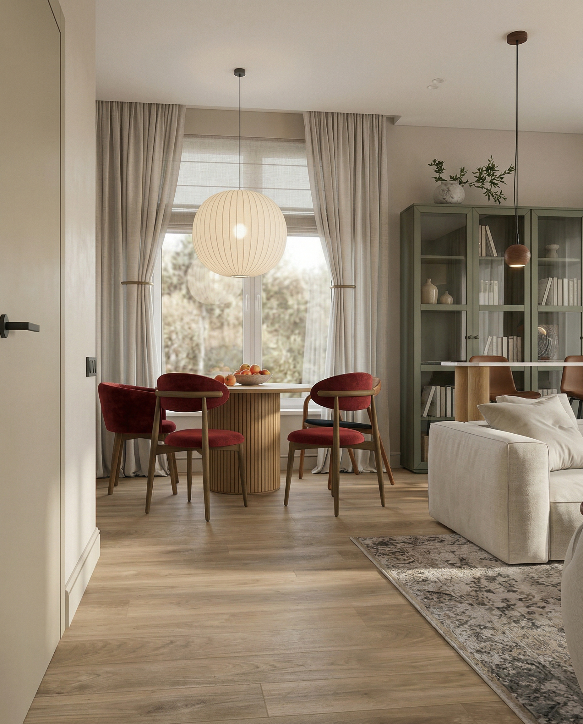 Дом с яркими акцентами