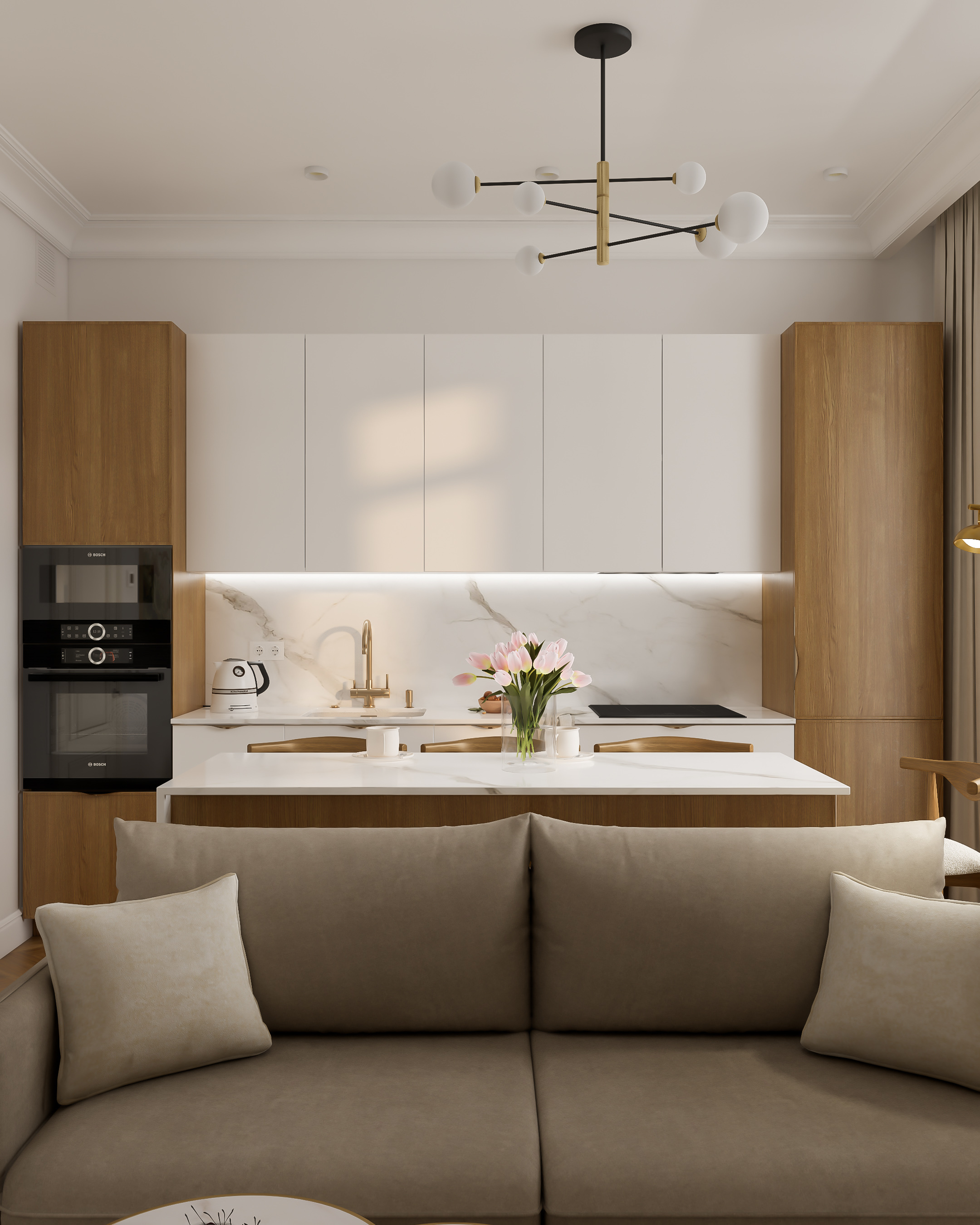 Обложка проекта: Студия в Москве в ЖК "Sydney City"