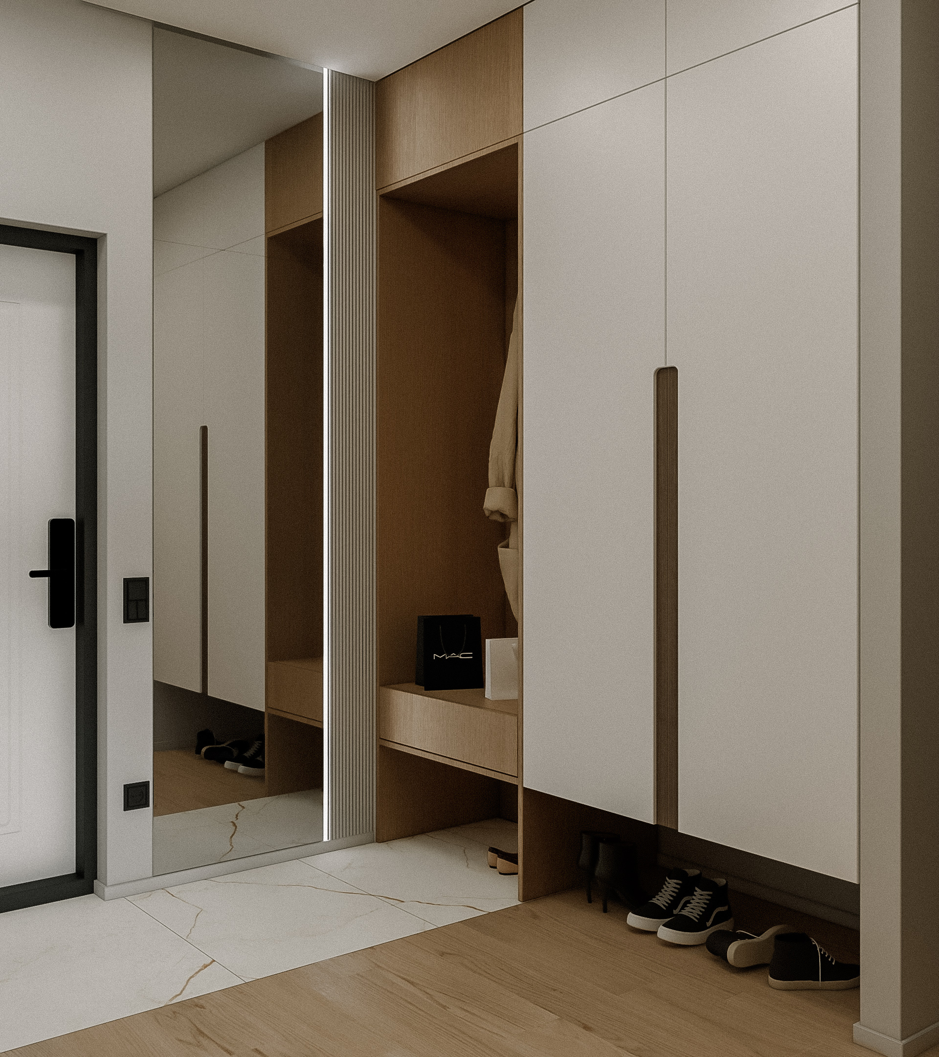 Квартира в ЖК "Upoint" для семьи с маленькой дочкой