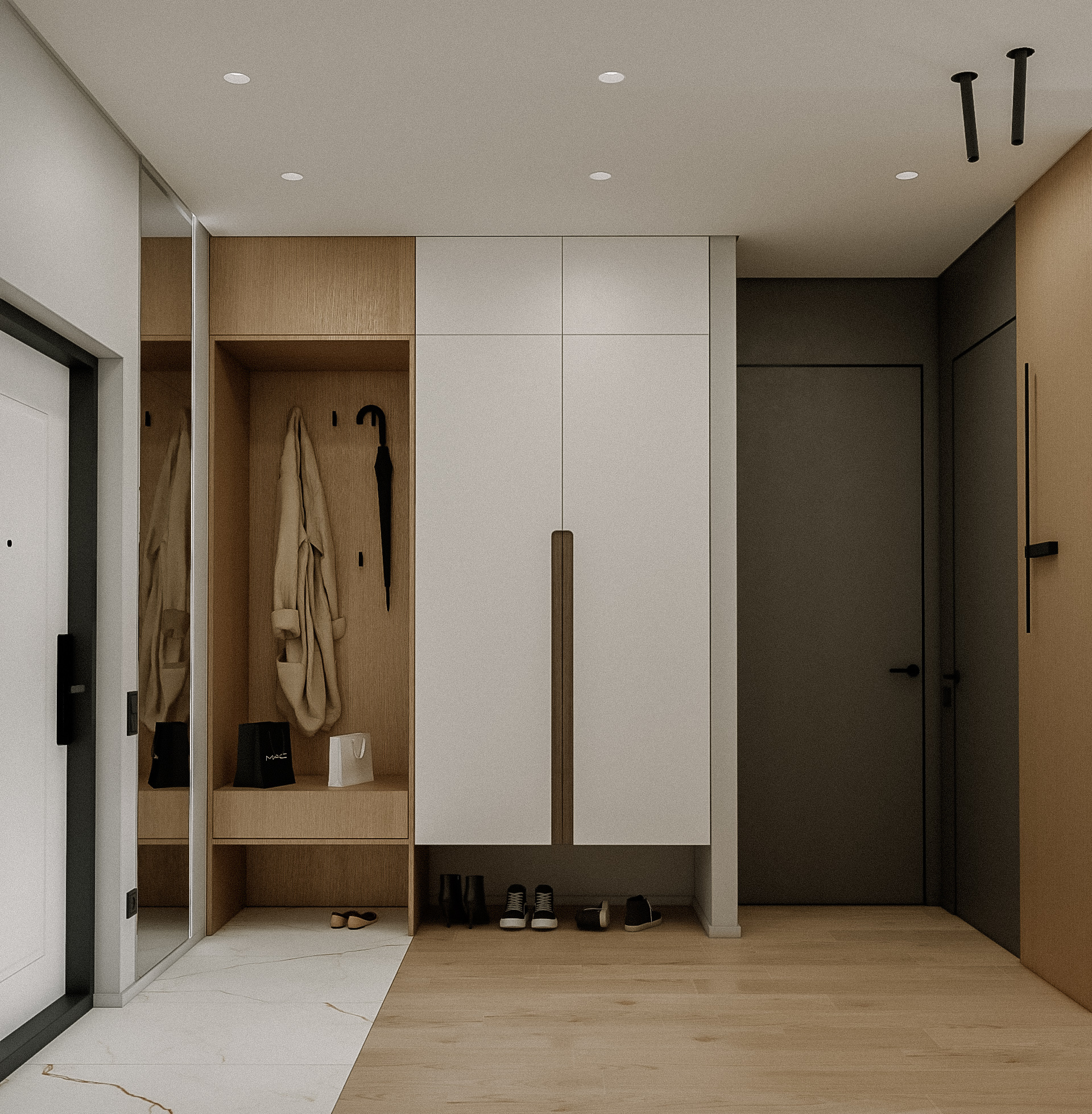 Квартира в ЖК "Upoint" для семьи с маленькой дочкой