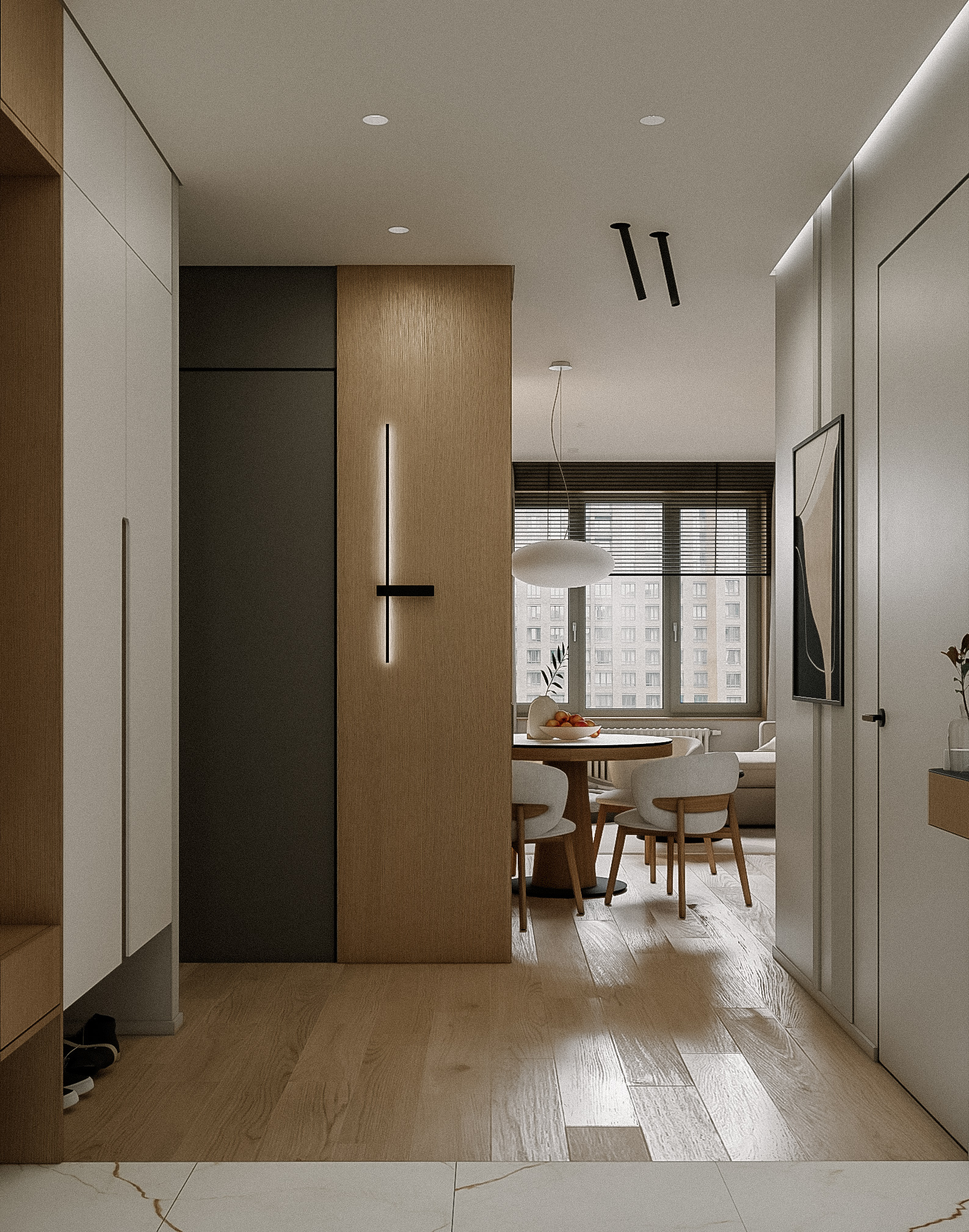 Квартира в ЖК "Upoint" для семьи с маленькой дочкой