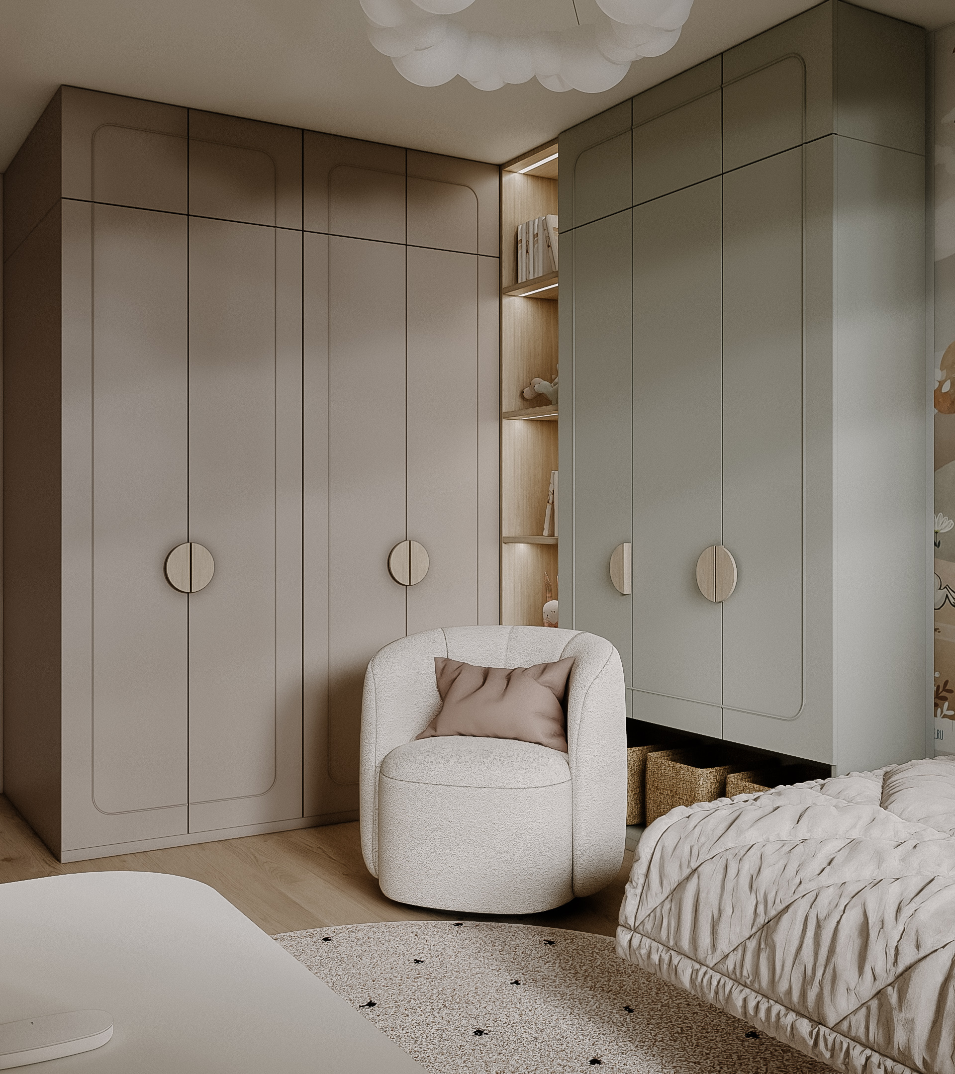 Квартира в ЖК "Upoint" для семьи с маленькой дочкой