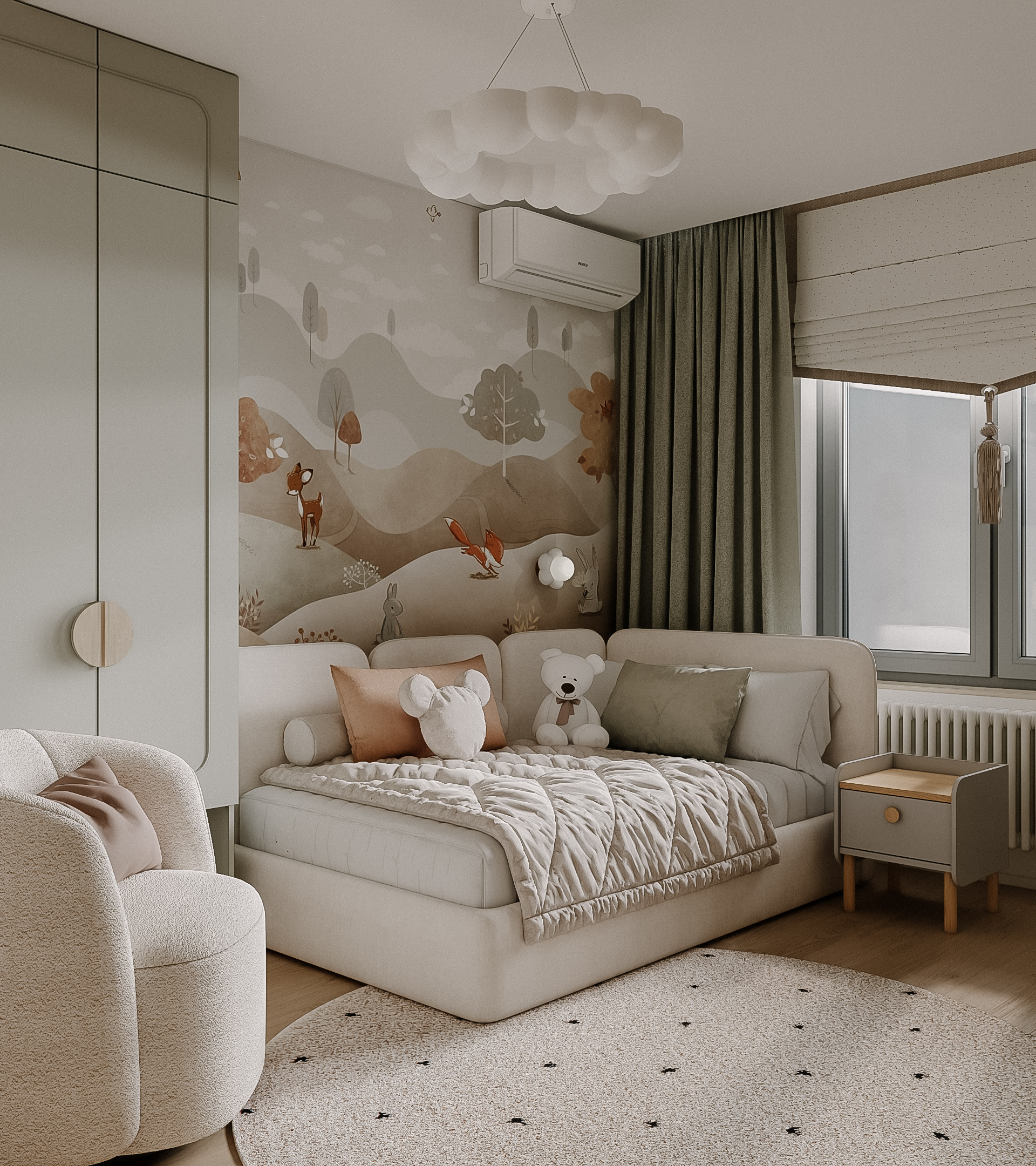 Квартира в ЖК "Upoint" для семьи с маленькой дочкой