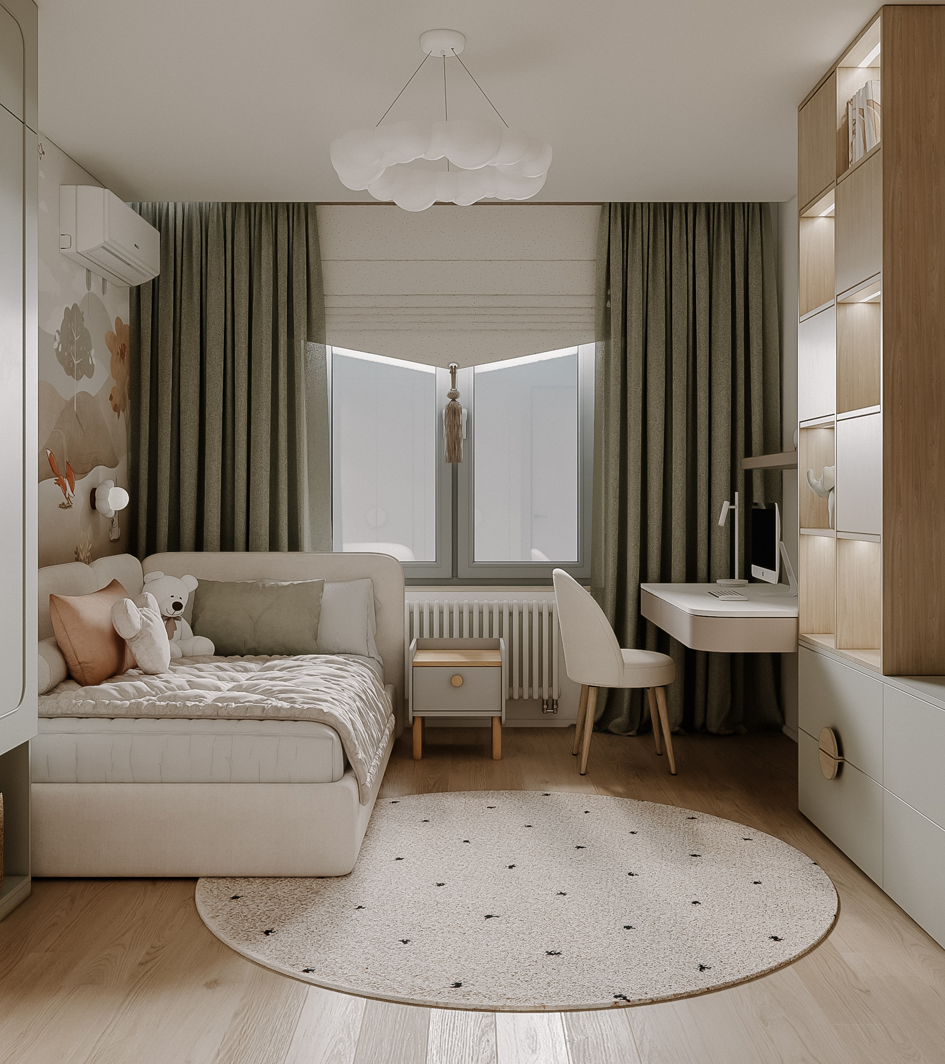 Квартира в ЖК "Upoint" для семьи с маленькой дочкой