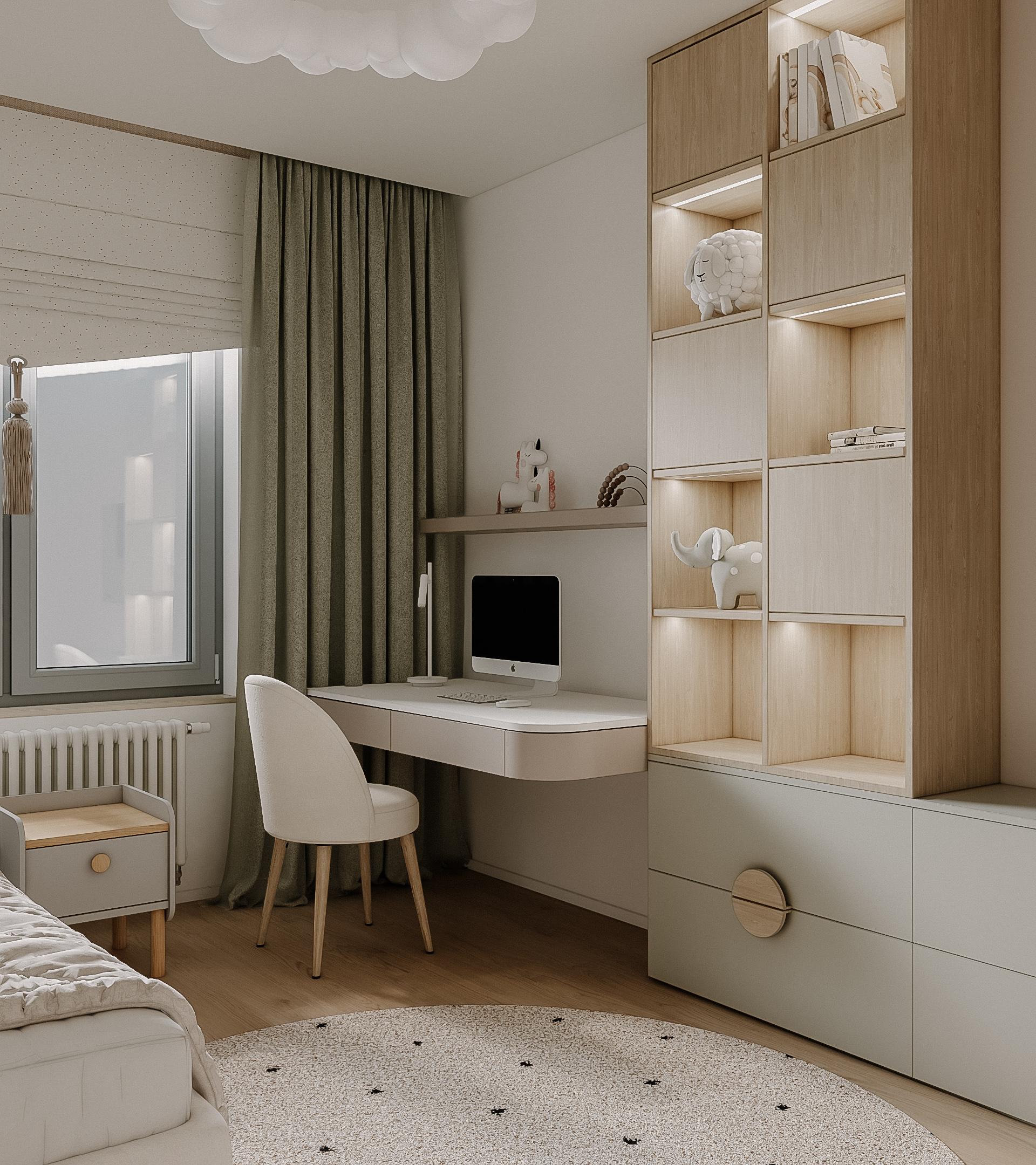 Квартира в ЖК "Upoint" для семьи с маленькой дочкой