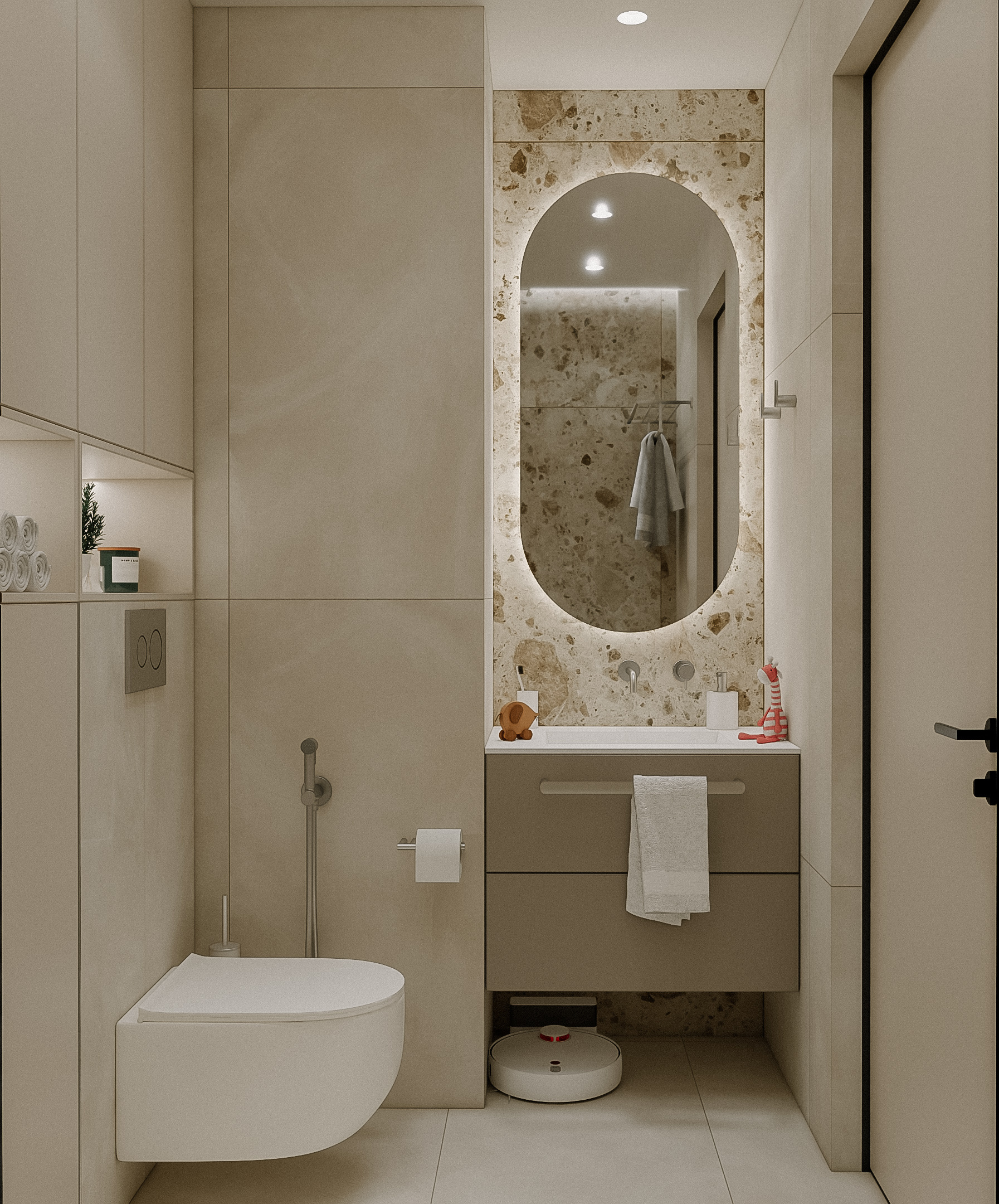 Квартира в ЖК "Upoint" для семьи с маленькой дочкой