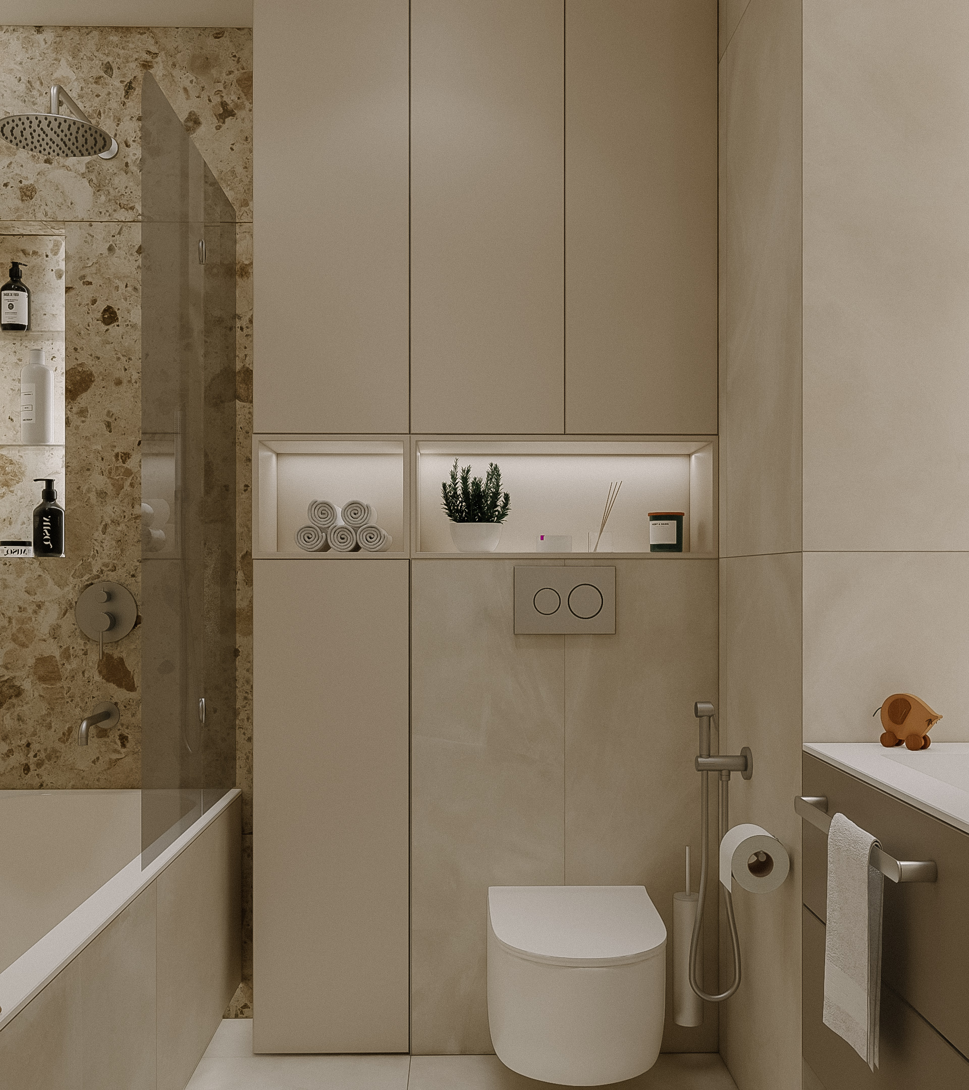 Квартира в ЖК "Upoint" для семьи с маленькой дочкой