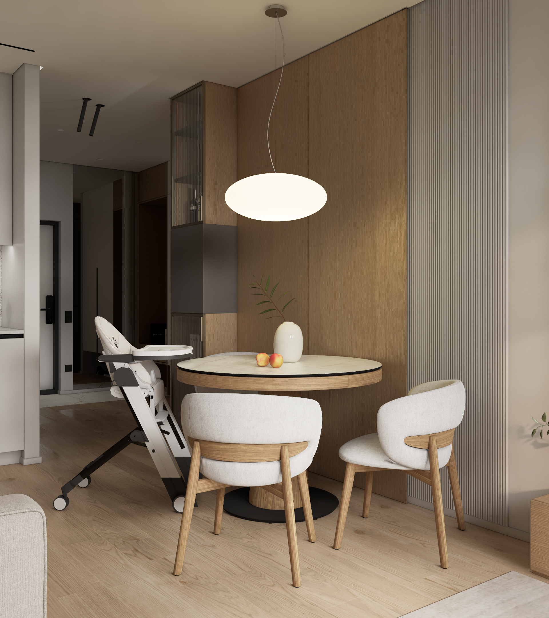 Квартира в ЖК "Upoint" для семьи с маленькой дочкой