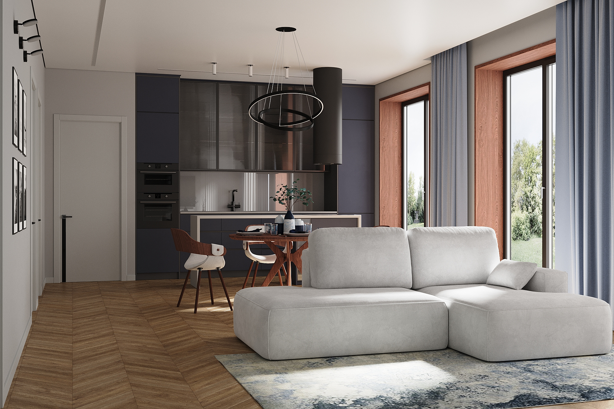 Обложка проекта: Дом в соверменном стиле