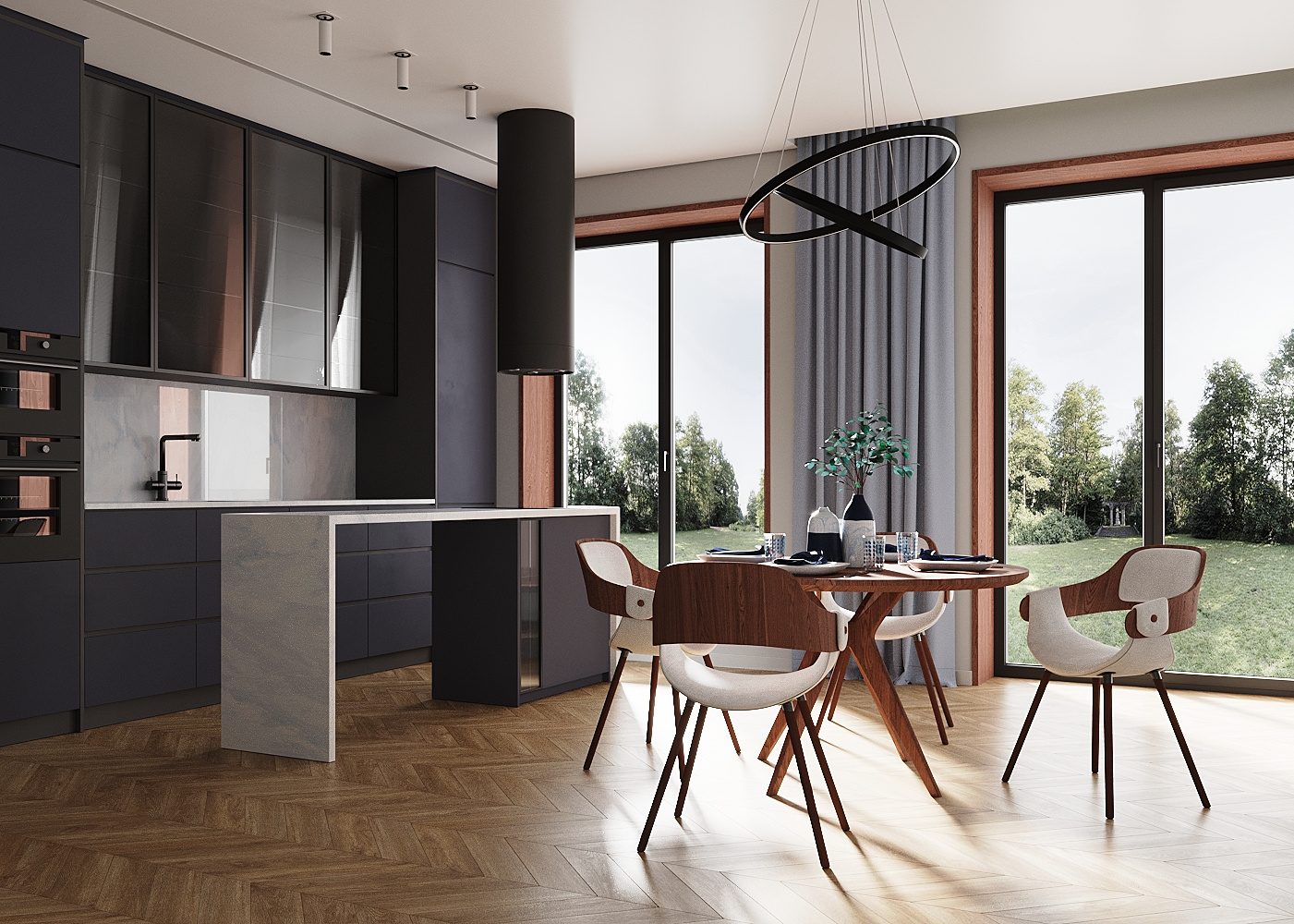 Дом в соверменном стиле