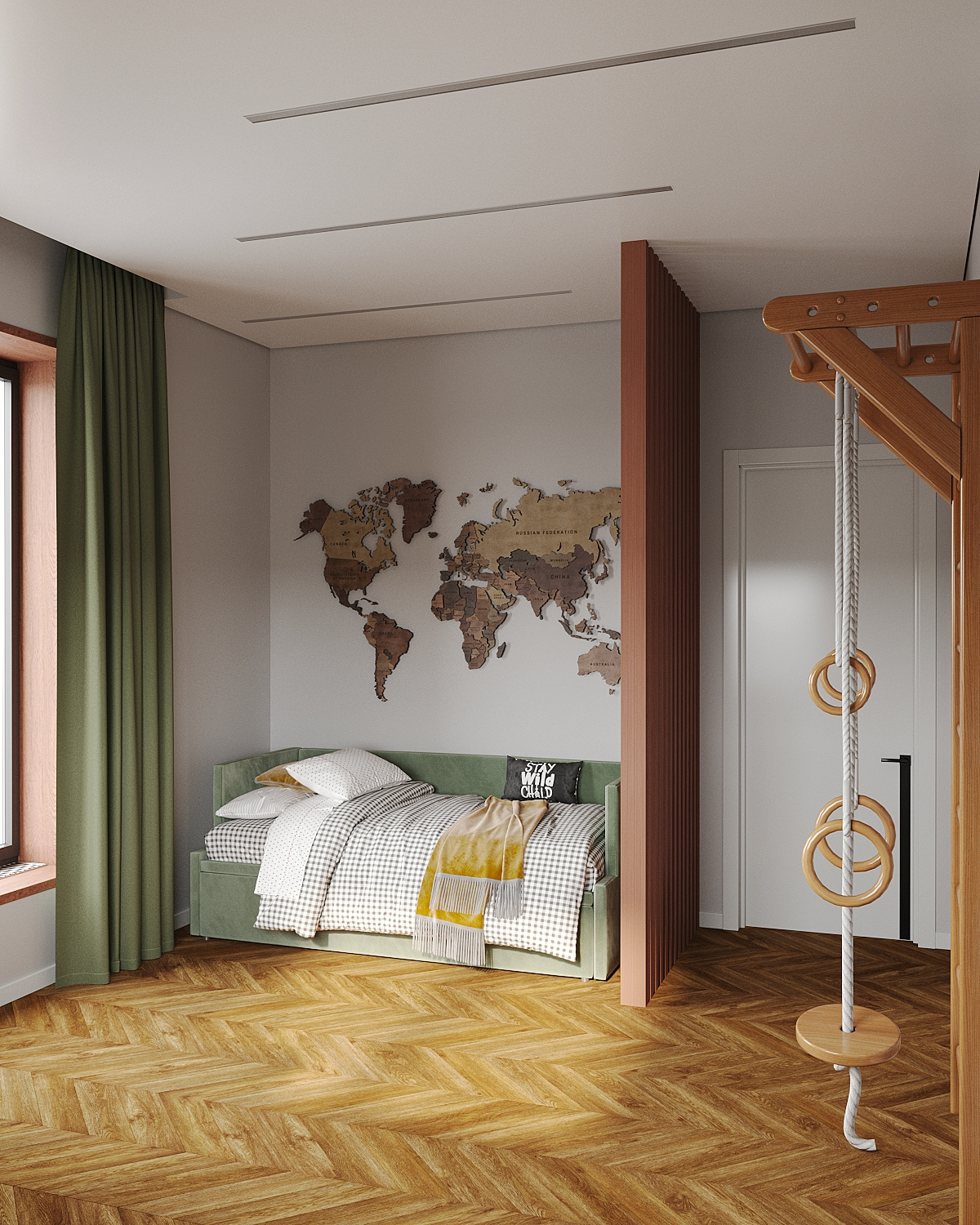 Детская в современном стиле