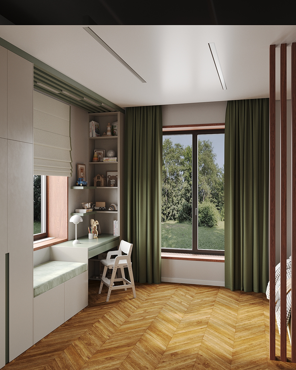 Детская в современном стиле