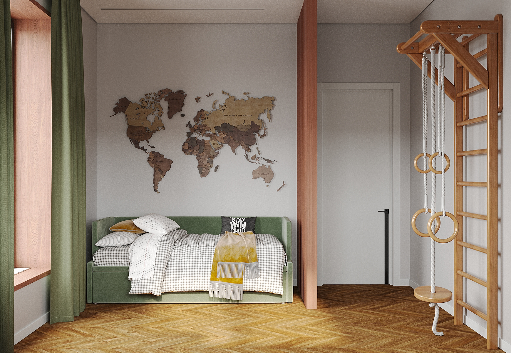 Детская в современном стиле