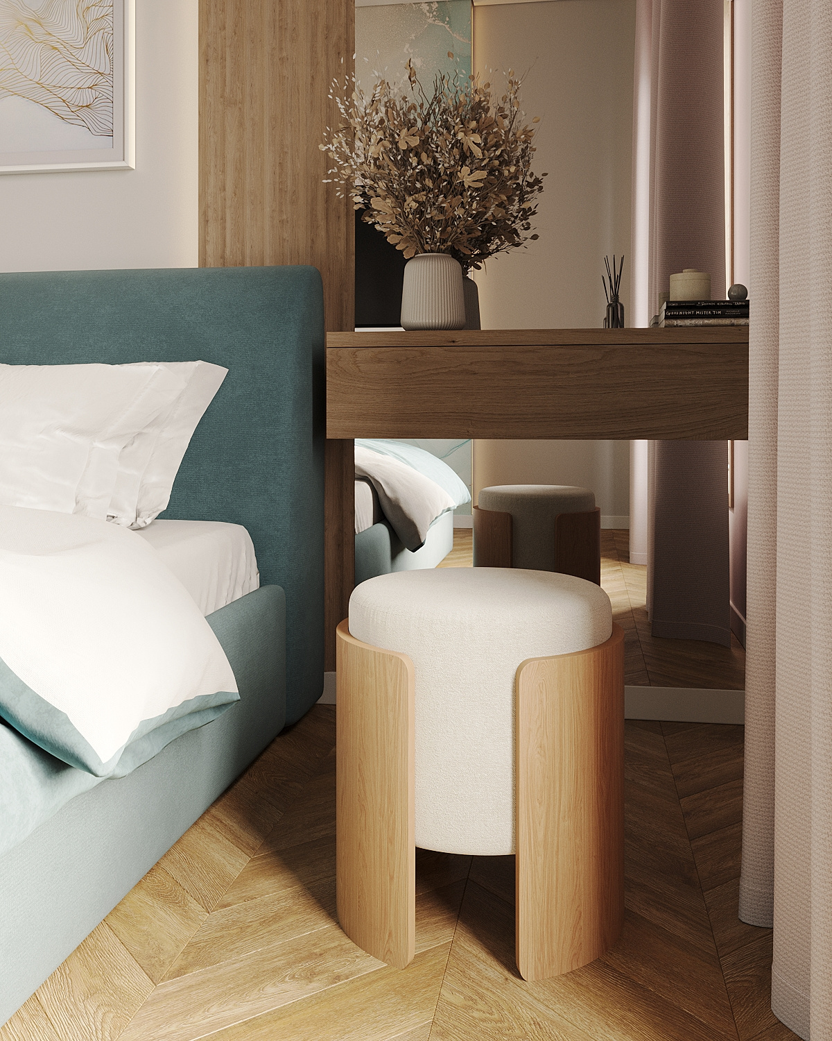 Обложка проекта: Спальня в современном стиле