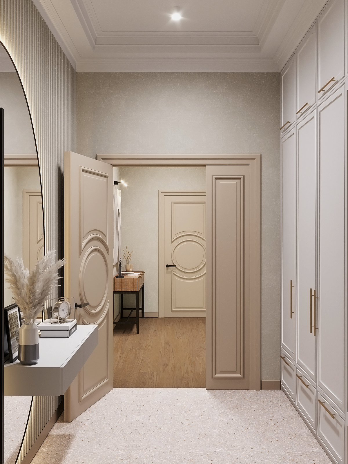 Визуализация интерьера загородного дома