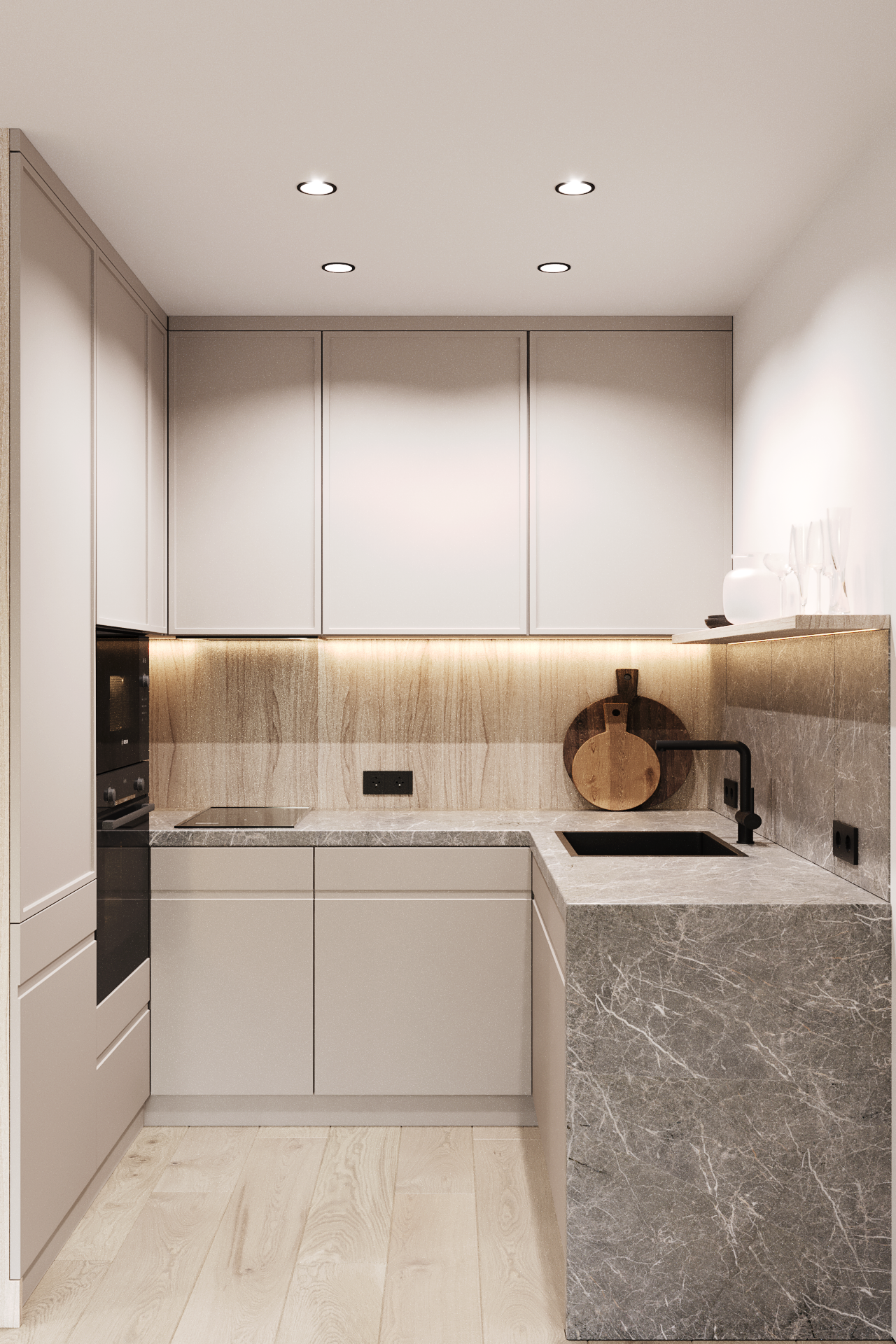 Визуализация интерьера новостройки