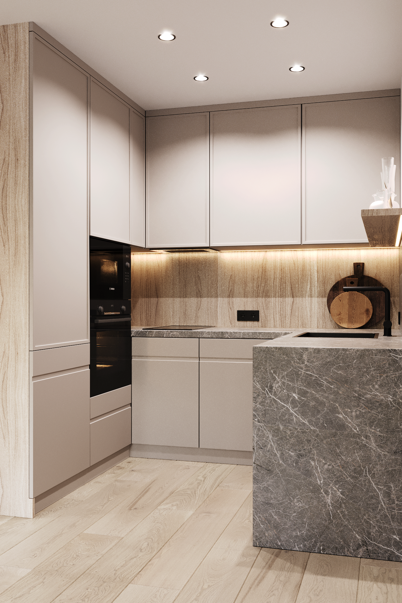 Визуализация интерьера новостройки