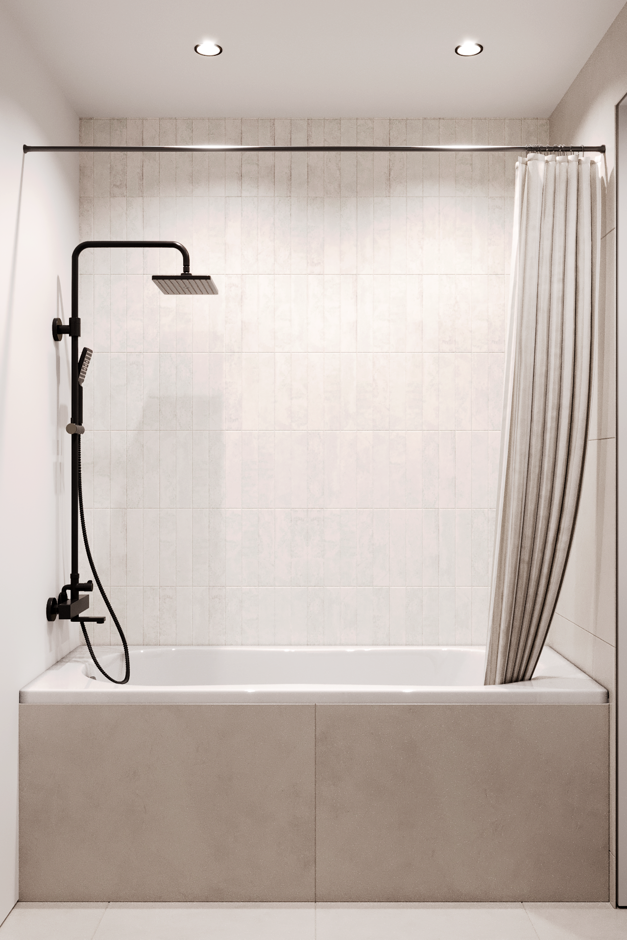 Визуализация интерьера новостройки