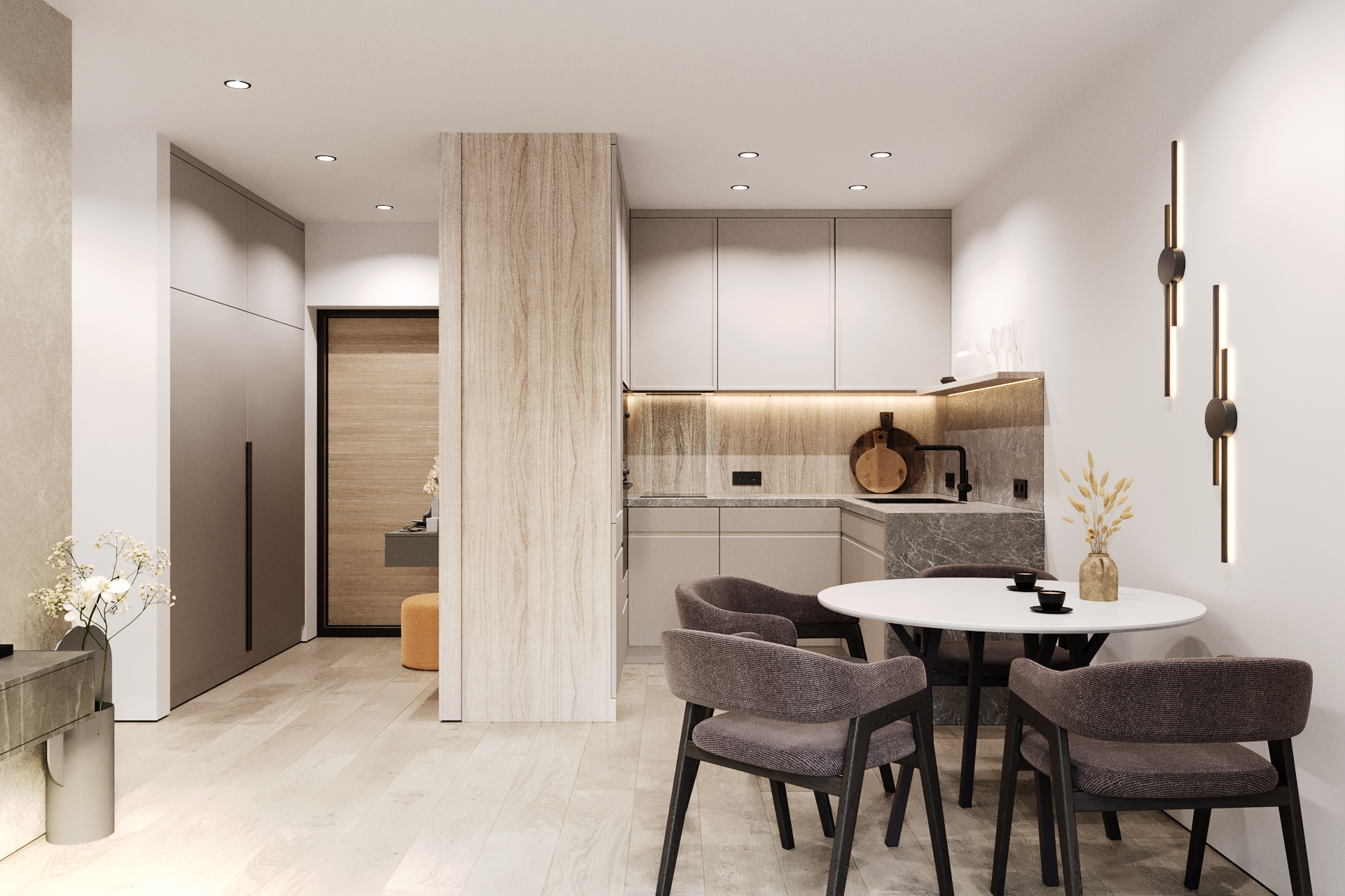 Визуализация интерьера новостройки