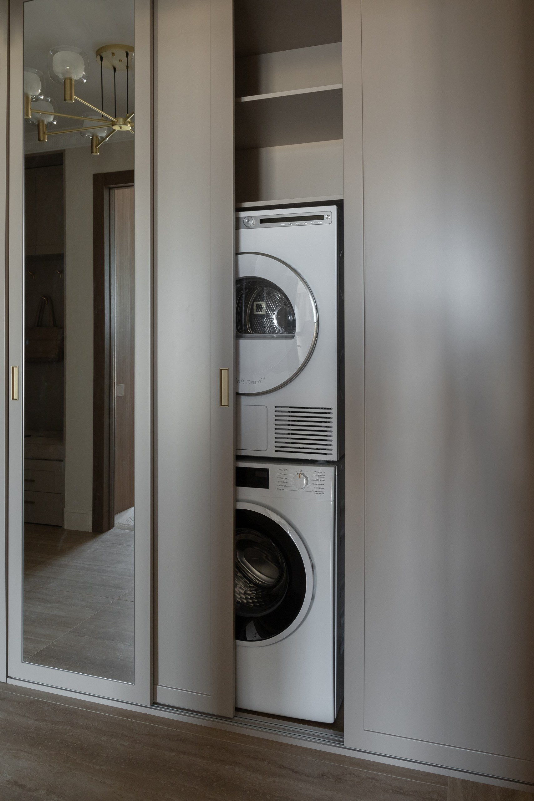 Квартира для пары в духе парижского минимализма