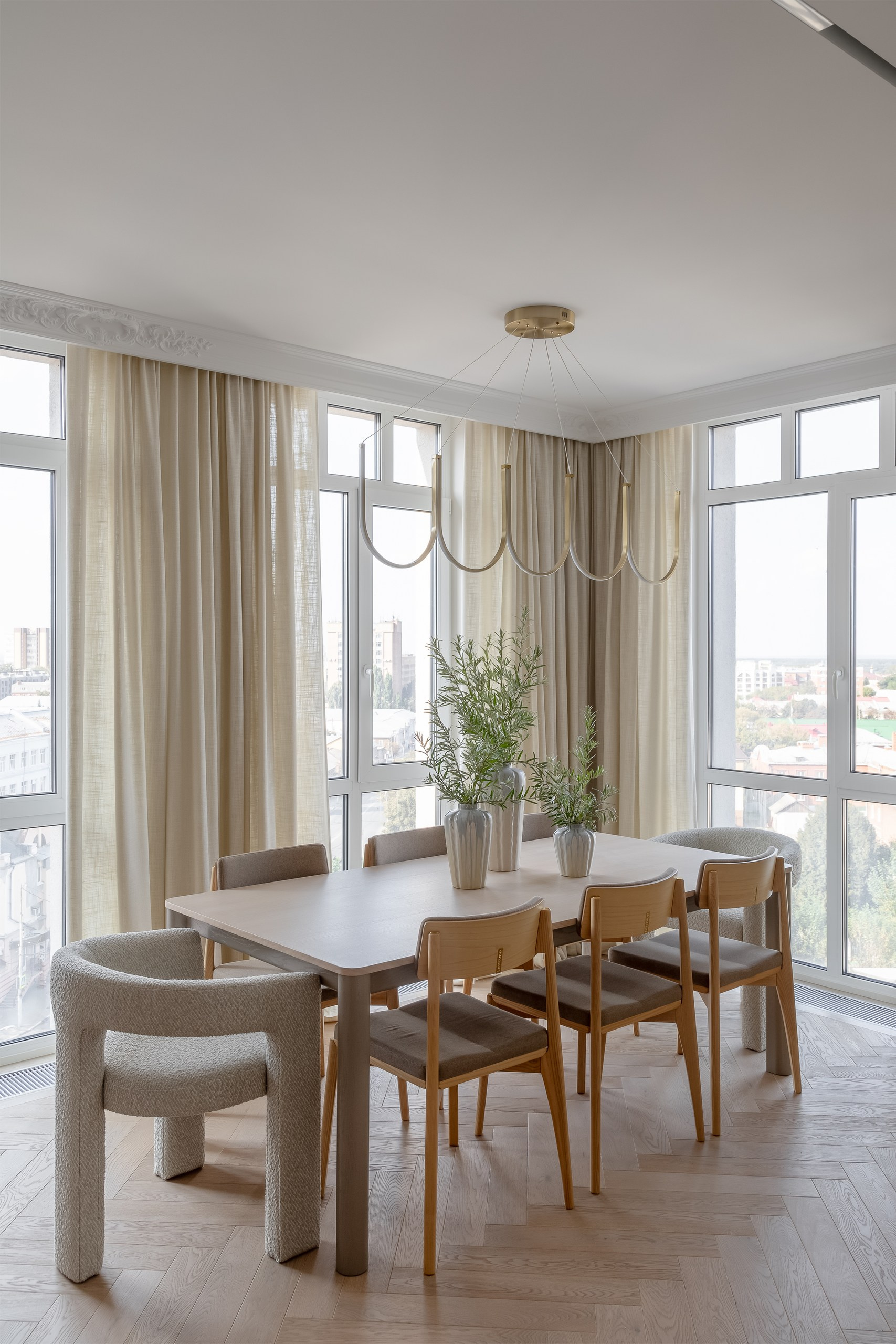 Квартира для пары в духе парижского минимализма