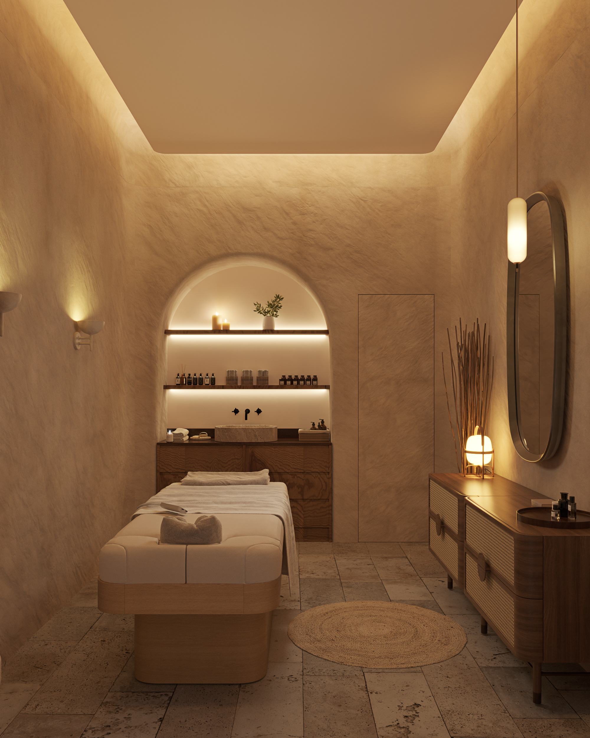 Массажный кабинет в частном доме