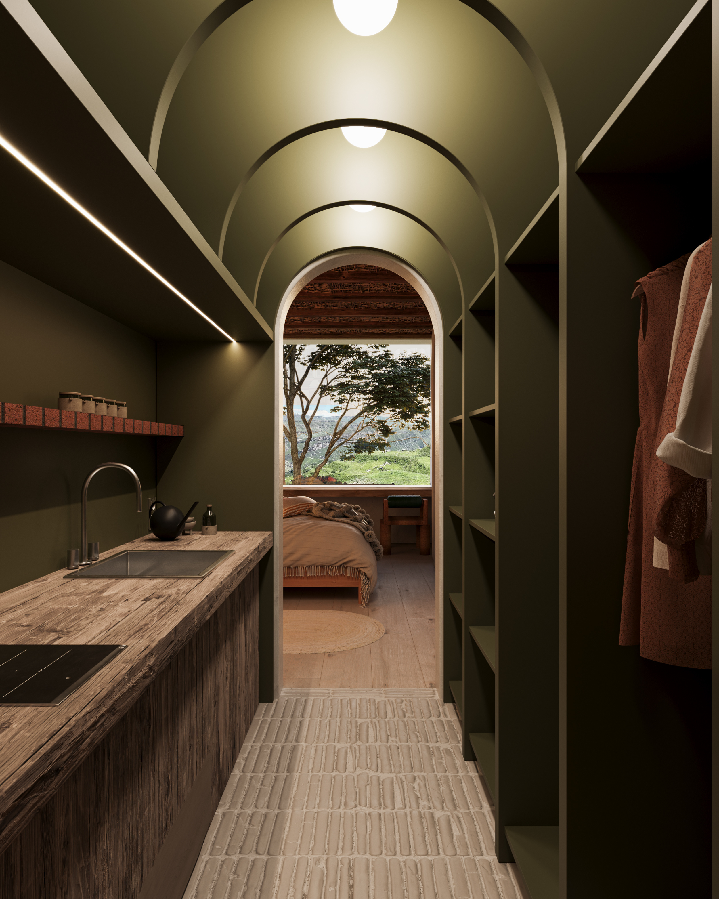 Мини отель в горах Кавказа