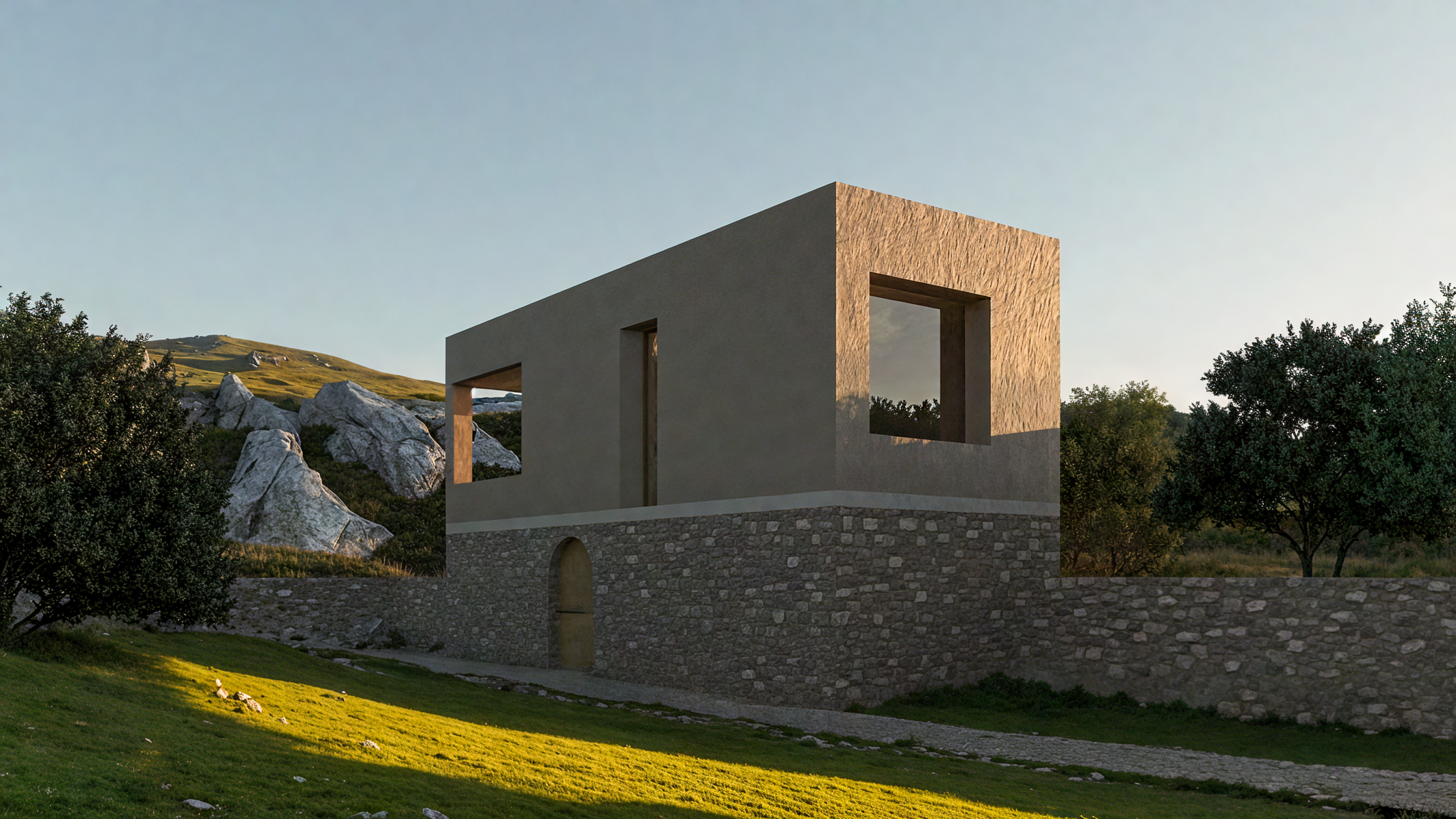 Мини отель в горах Кавказа