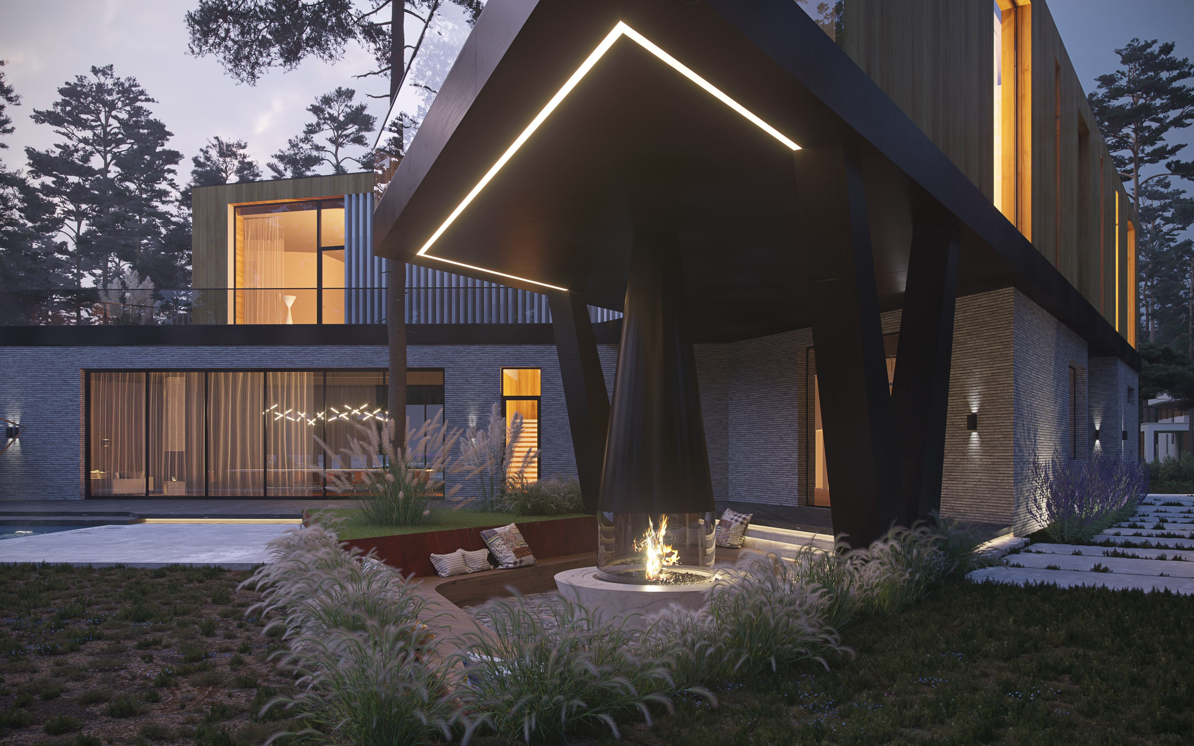 Обложка проекта: Дом с деревом